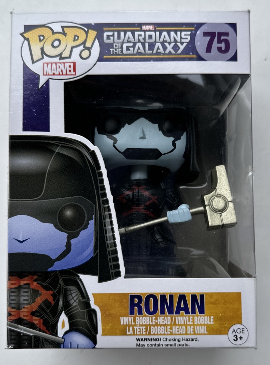 Funko Pop Vinyl: Marvel - Ronan the Accuser #75 with Protector Funko Pop Vinyl: Marvel - Ronan the Accuser #75 with Protector