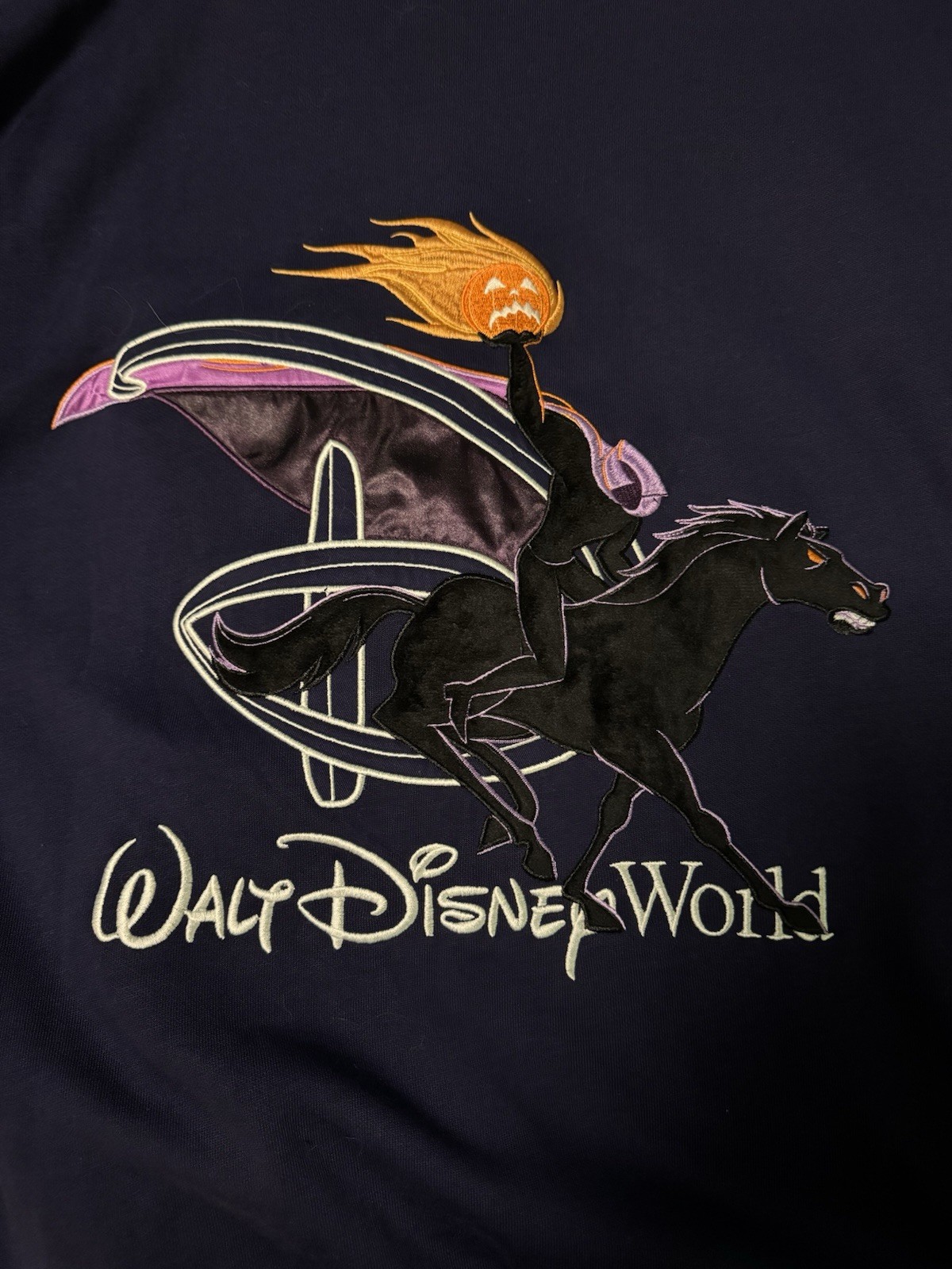 Disney World Ichabod Headless Horseman Hoodie XL Extra Large Not So Scary - NEW Disney World Ichabod Headless Horseman Hoodie XL Extra Large Not So Scary - NEW
