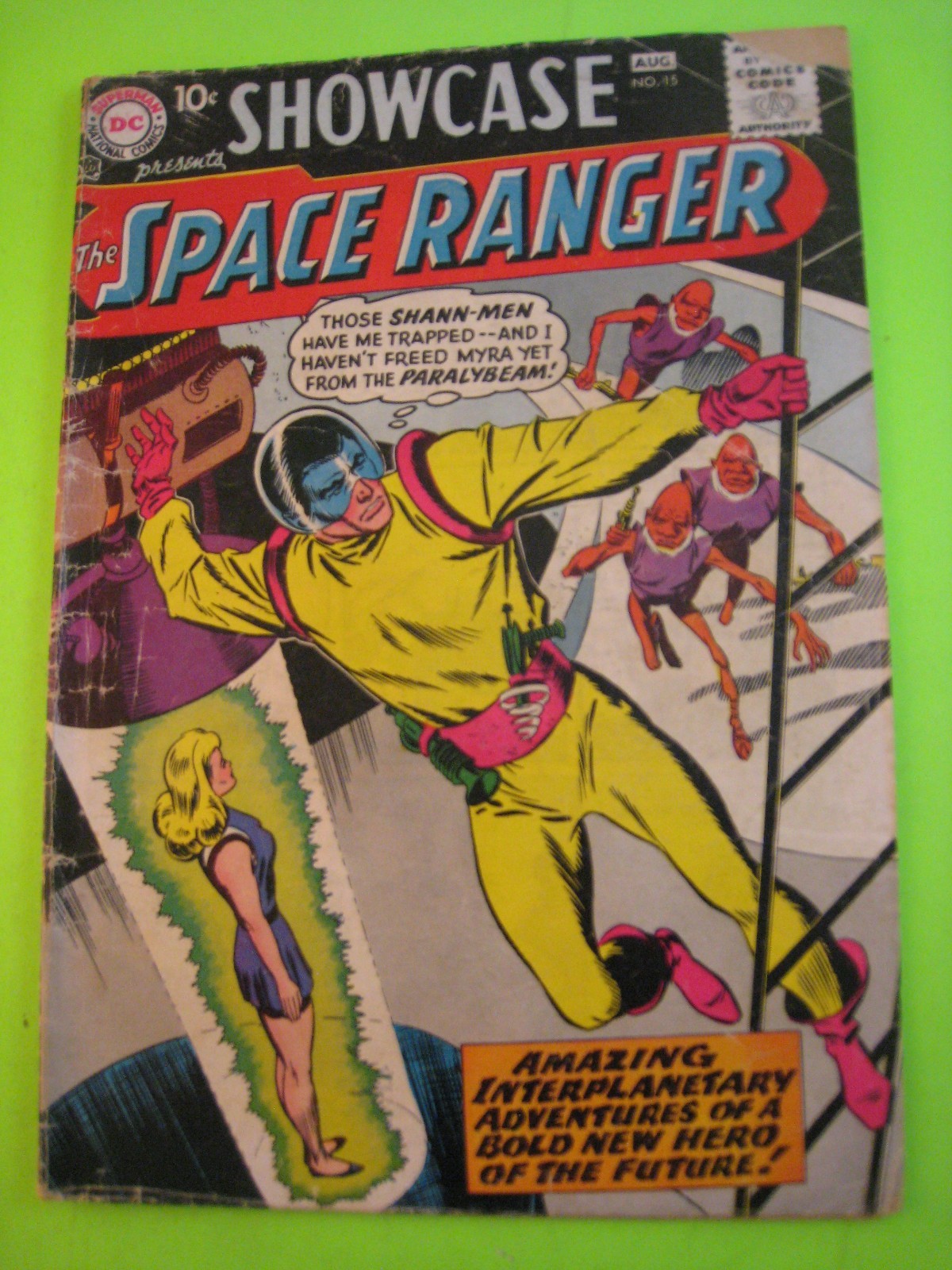 ' SHOWCASE ' DC Comics # 15 ' 1ST SPACE RANGER ' ' SHOWCASE ' DC Comics # 15 ' 1ST SPACE RANGER '