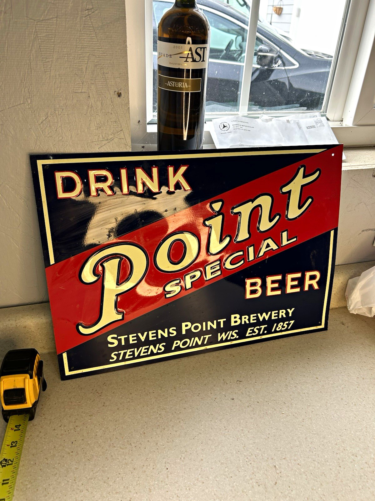 Point Special Beer Stevens Point Brewery Metal Sign Stevens Point Wisconsin Point Special Beer Stevens Point Brewery Metal Sign Stevens Point Wisconsin