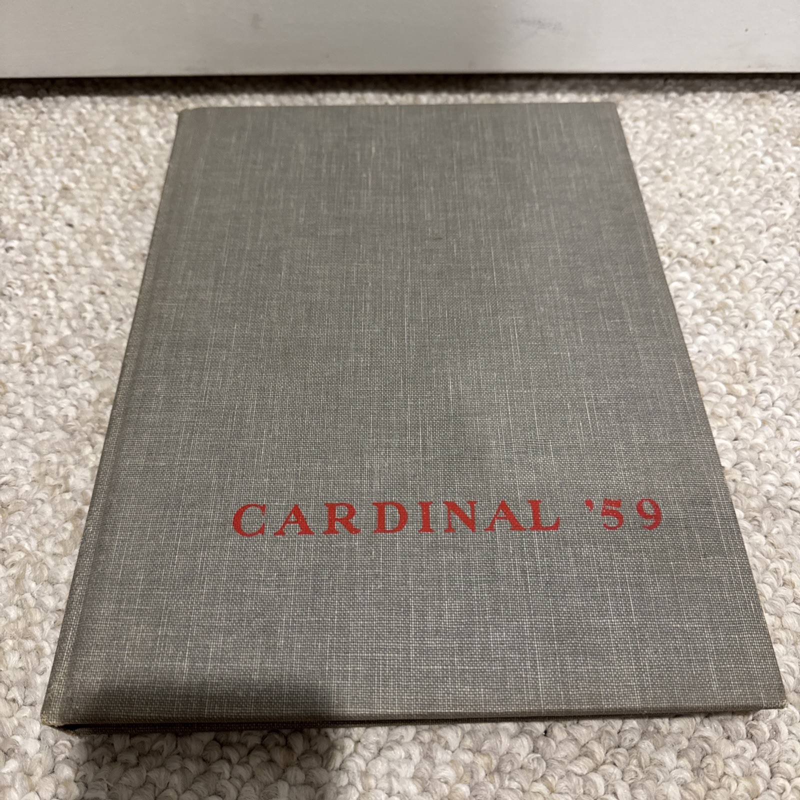 WOW The Catholic University 1959 Cardinal Yearbook - Washington DC WOW The Catholic University 1959 Cardinal Yearbook - Washington DC