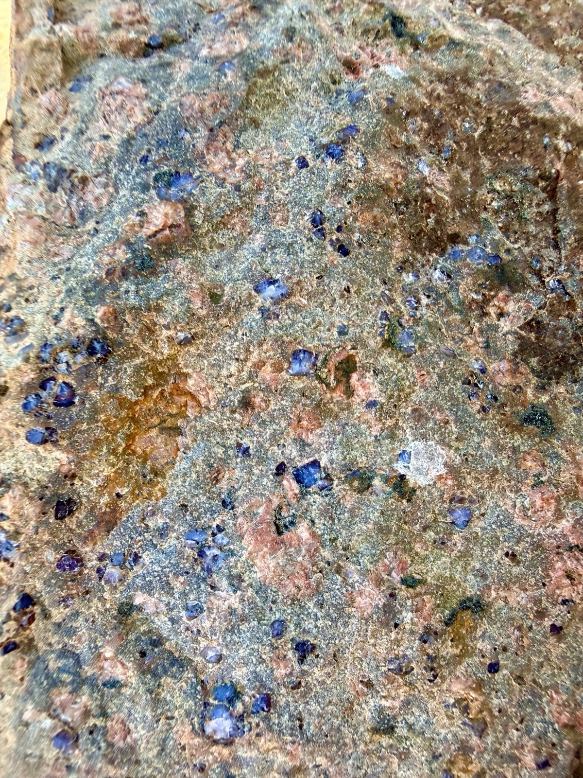 TEXAS LLANITE~Huge 33# Boulder~High Quality~Lots Of Blue Quartz~Lapidary/Display TEXAS LLANITE~Huge 33# Boulder~High Quality~Lots Of Blue Quartz~Lapidary/Display