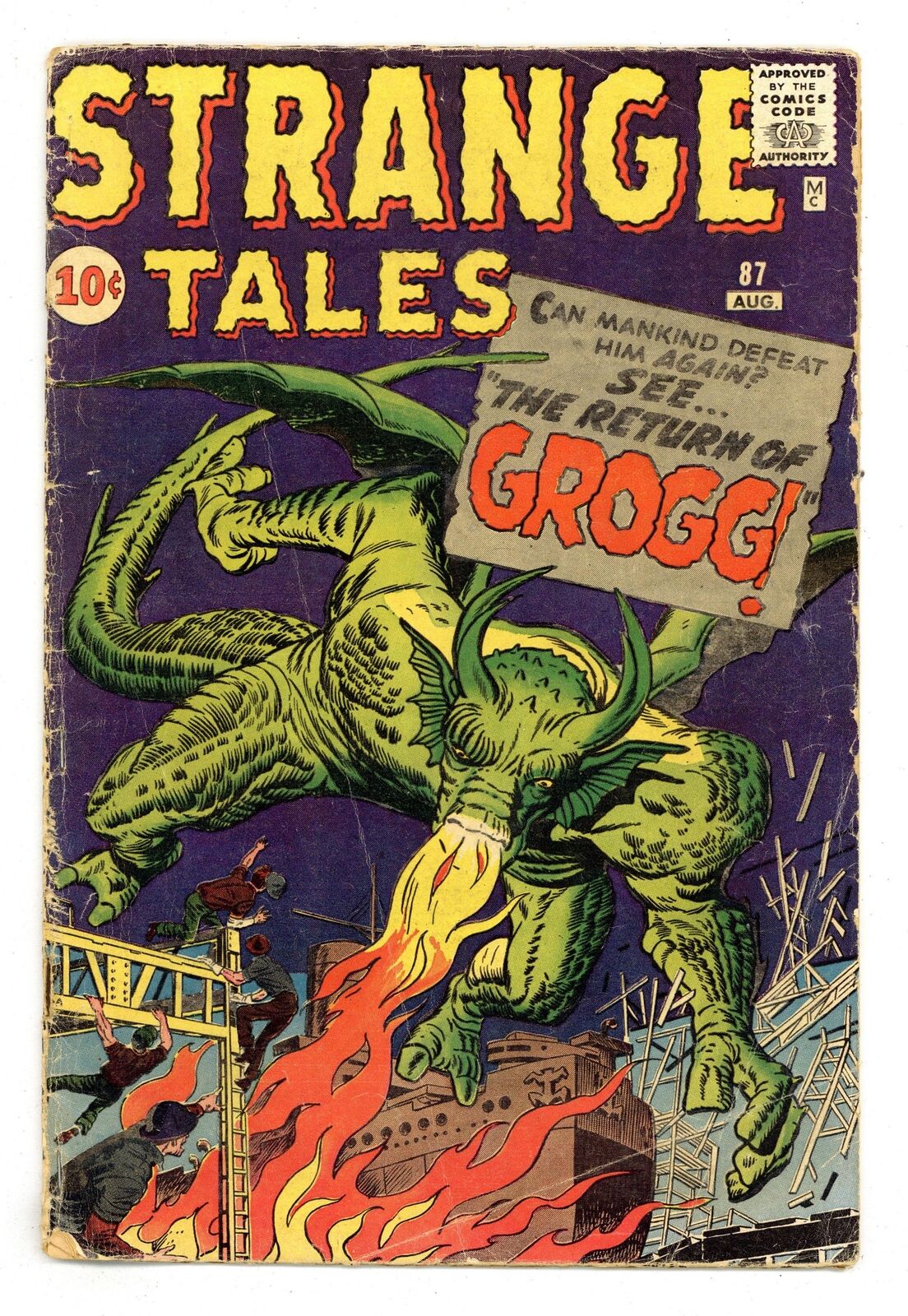 Strange Tales #87 GD 2.0 1961