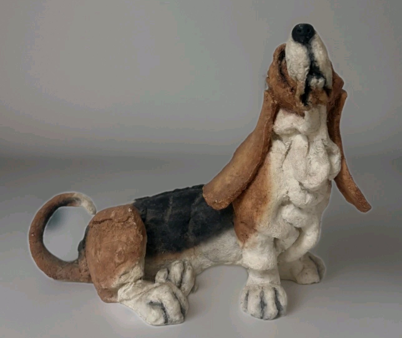 Vintage A Breed Apart Basset #70009 Sculpture Country Artists LTD Vintage A Breed Apart Basset #70009 Sculpture Country Artists LTD