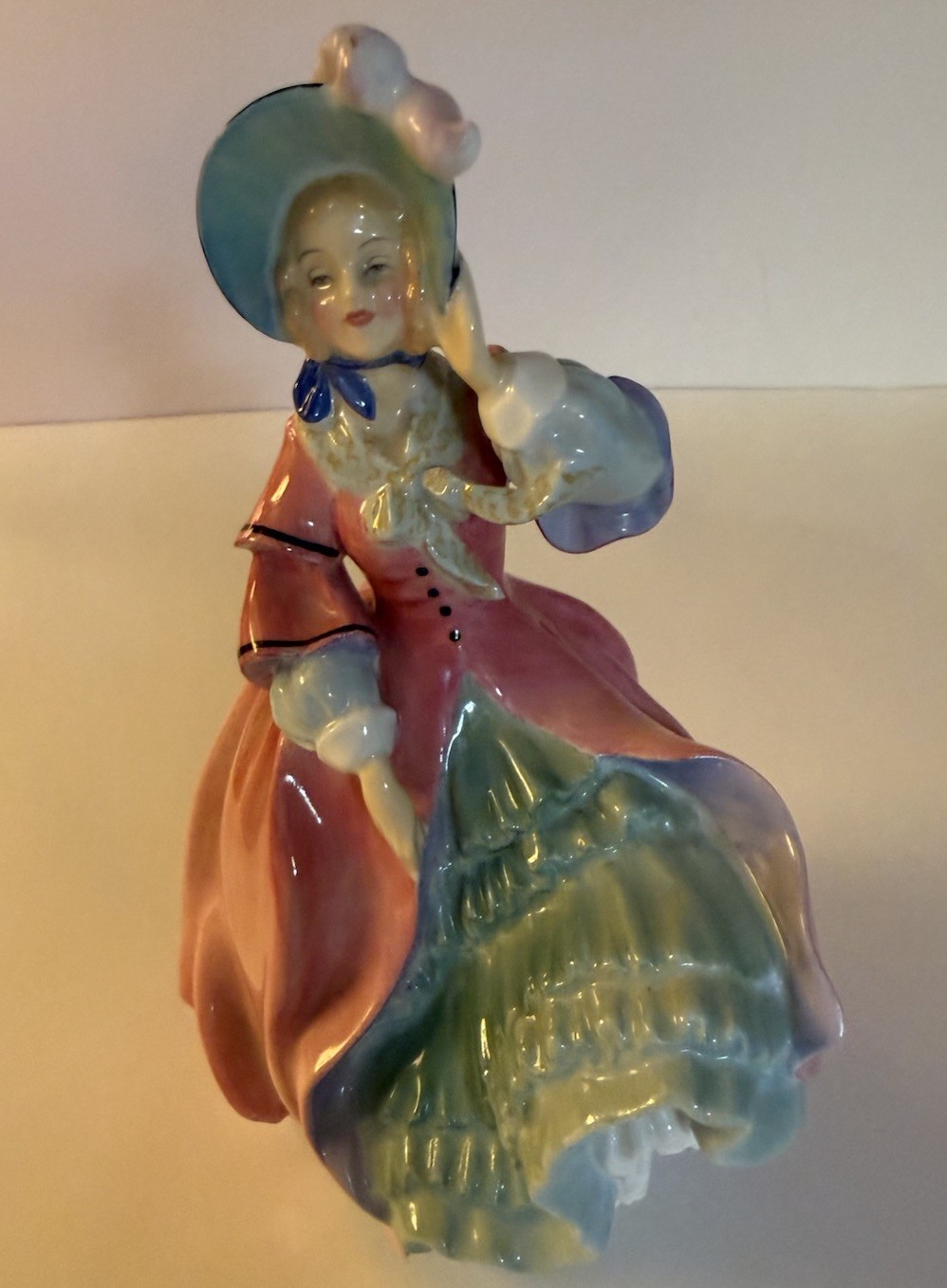 Vintage Royal Doulton Spring Morning Figurine HN 1922 Leslie Harradine Porcelain Vintage Royal Doulton Spring Morning Figurine HN 1922 Leslie Harradine Porcelain