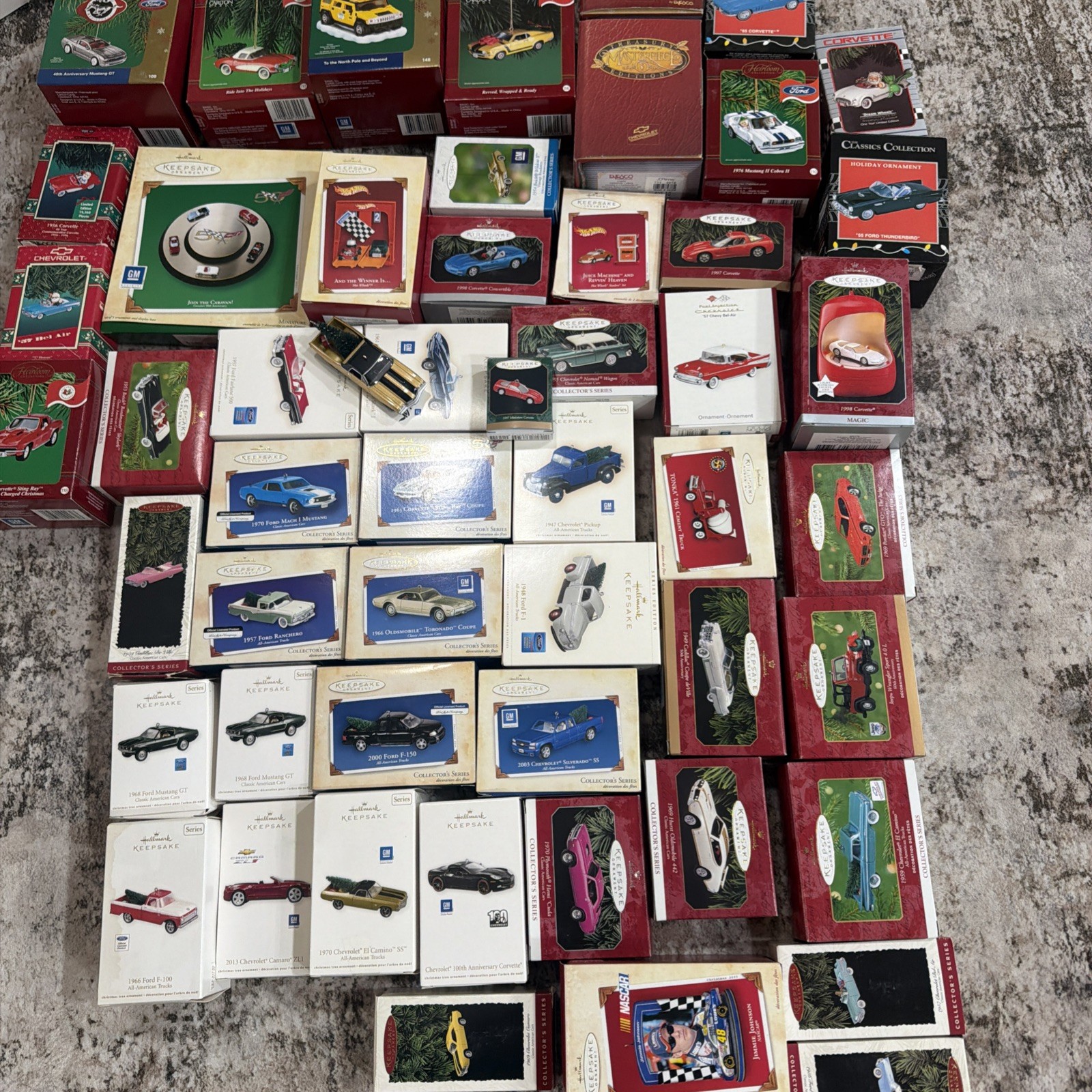 Hallmark Keepsake Lot of 53 Various, Ford, Chevrolet, GM, Dodge Pontiac Vintage Hallmark Keepsake Lot of 53 Various, Ford, Chevrolet, GM, Dodge Pontiac Vintage