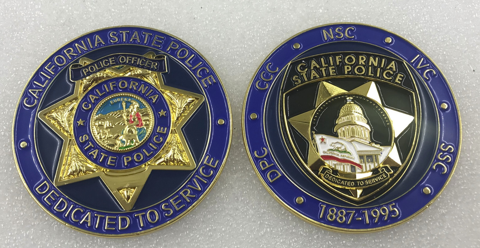 California State Police Challenge Coin California State Police Challenge Coin