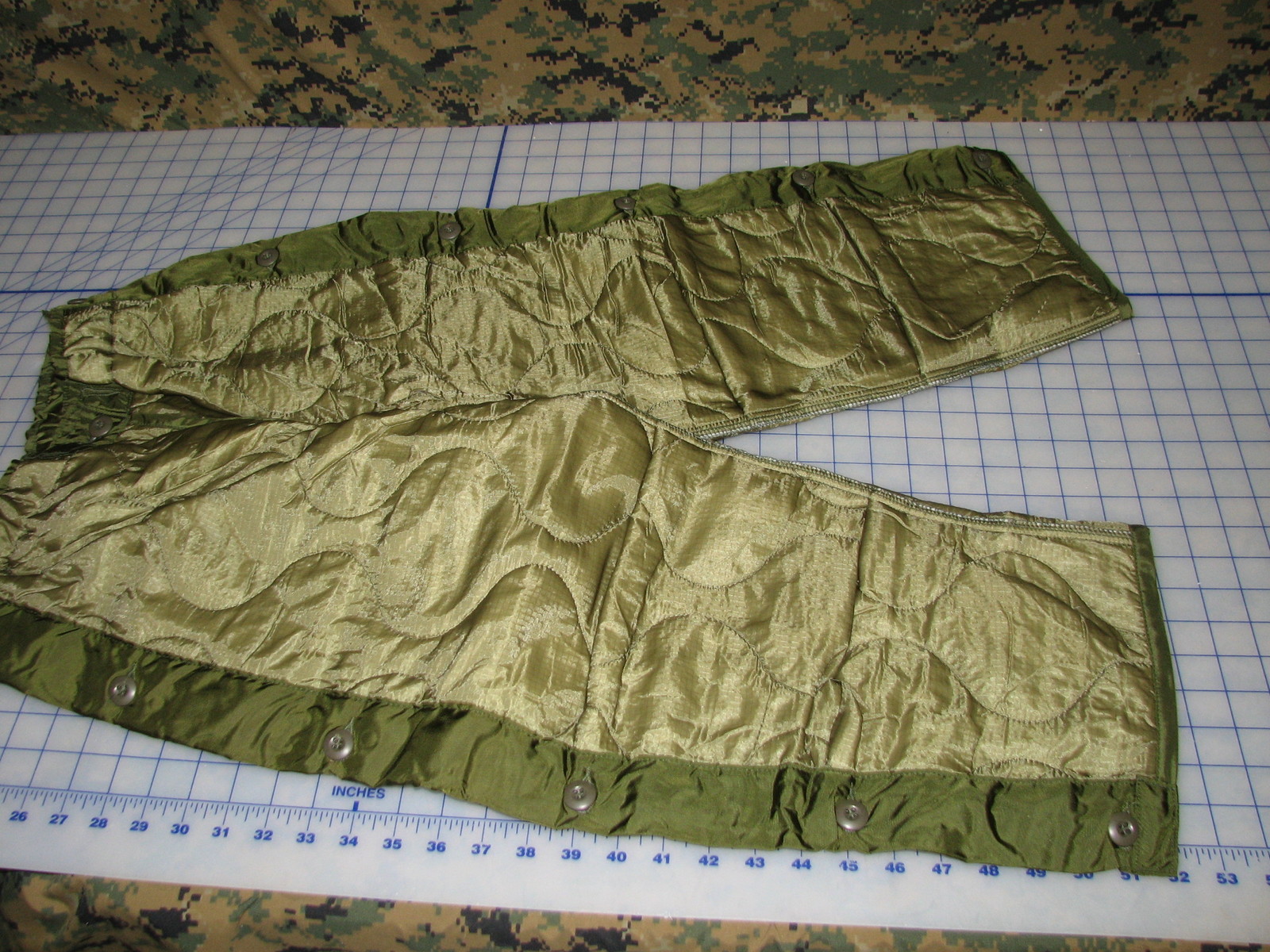 case lot 15 Large short regular FIELD trousers pants LINERS w/ buttons down leg case lot 15 Large short regular FIELD trousers pants LINERS w/ buttons down leg