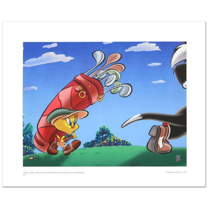 Looney Tunes "Caddy with a Tattitude" Limited Edition Animation Art COA Looney Tunes "Caddy with a Tattitude" Limited Edition Animation Art COA