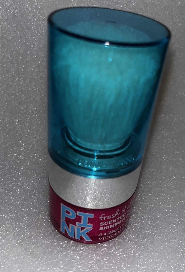 VICTORIA SECRET PINK FRESH & CLEAN SCENTED SHIMMER POWDER 4.25g / .15 oz VICTORIA SECRET PINK FRESH & CLEAN SCENTED SHIMMER POWDER 4.25g / .15 oz