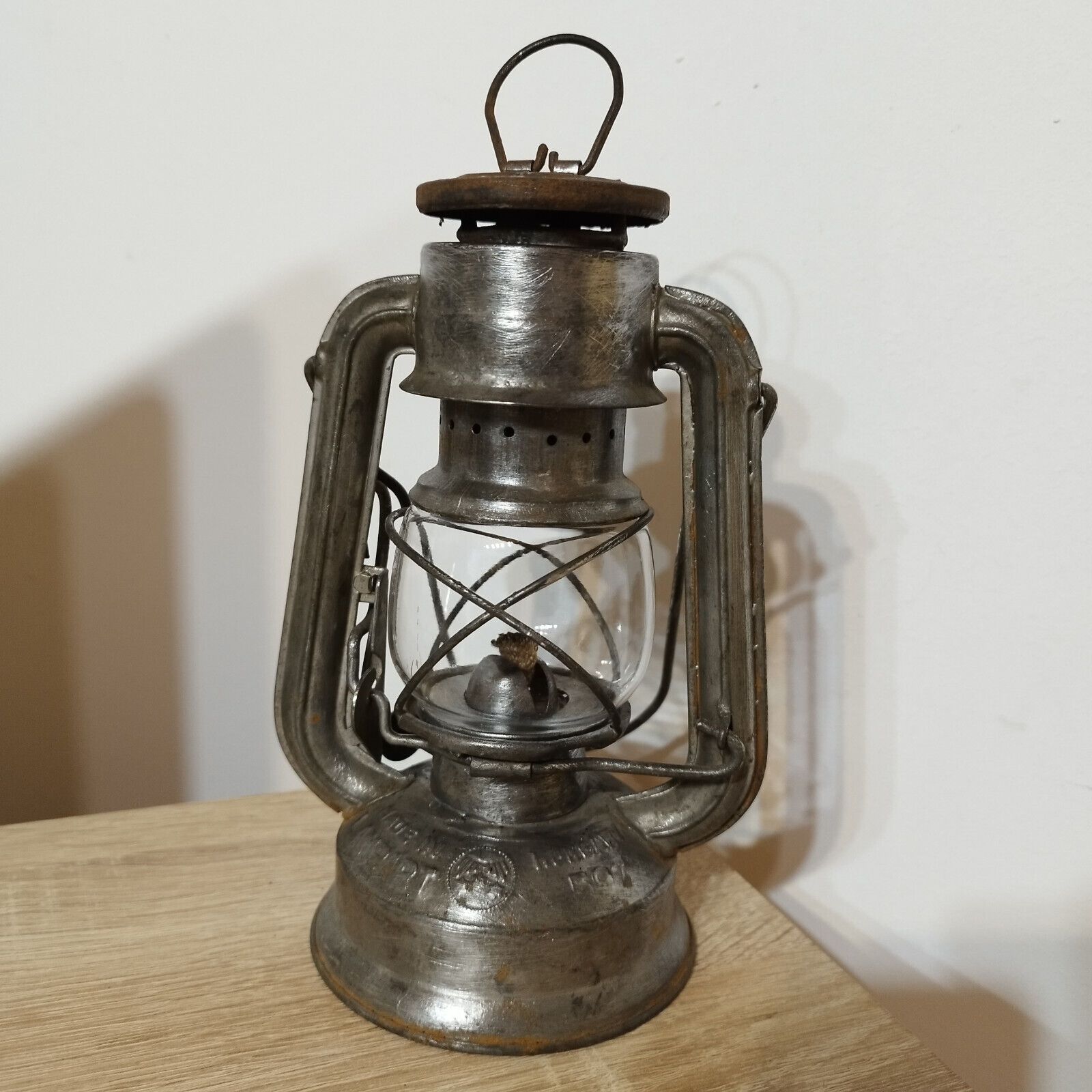 Rare Old small kerosene lantern LAMPART 597 Hungary antique small Retro Lamp 597