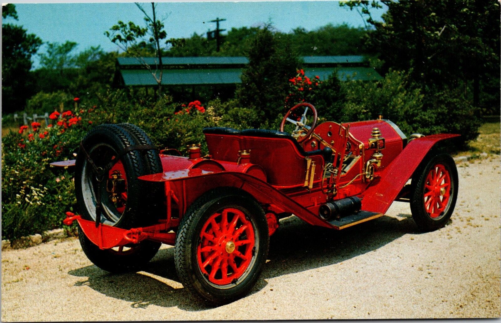 1910 Simplex Speed Car Postcard L2