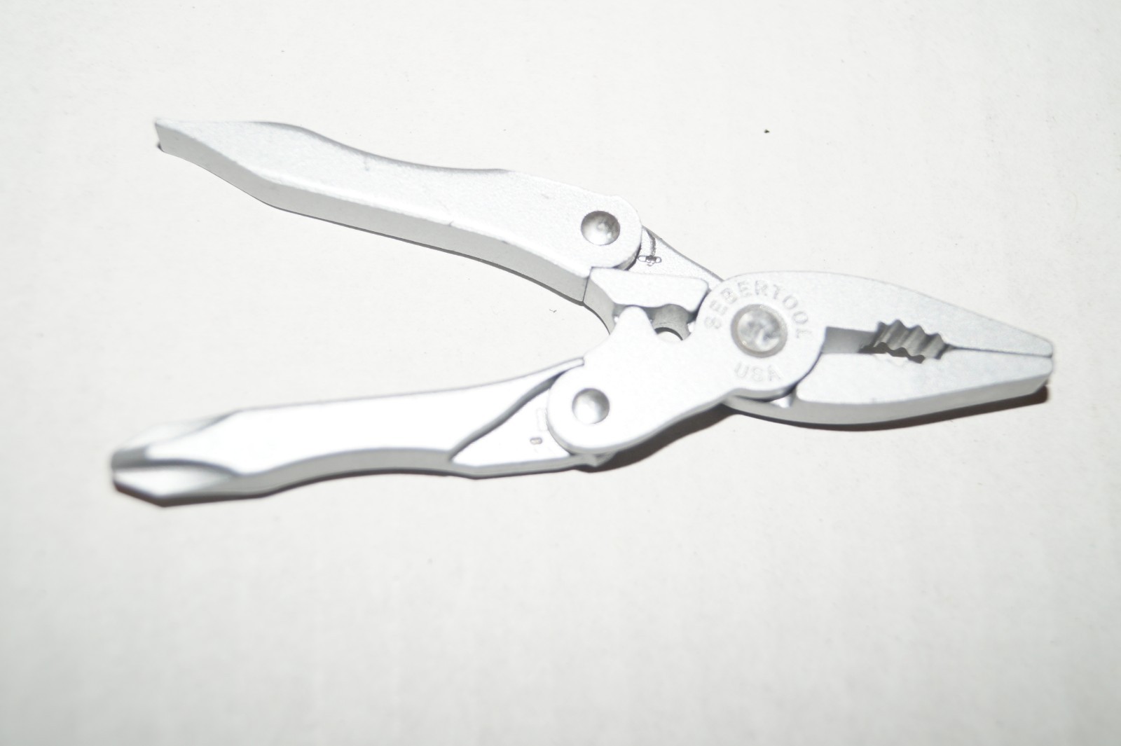 Sebertool Multitool Stainless Steel Rare Used Mini Miniature Made USA