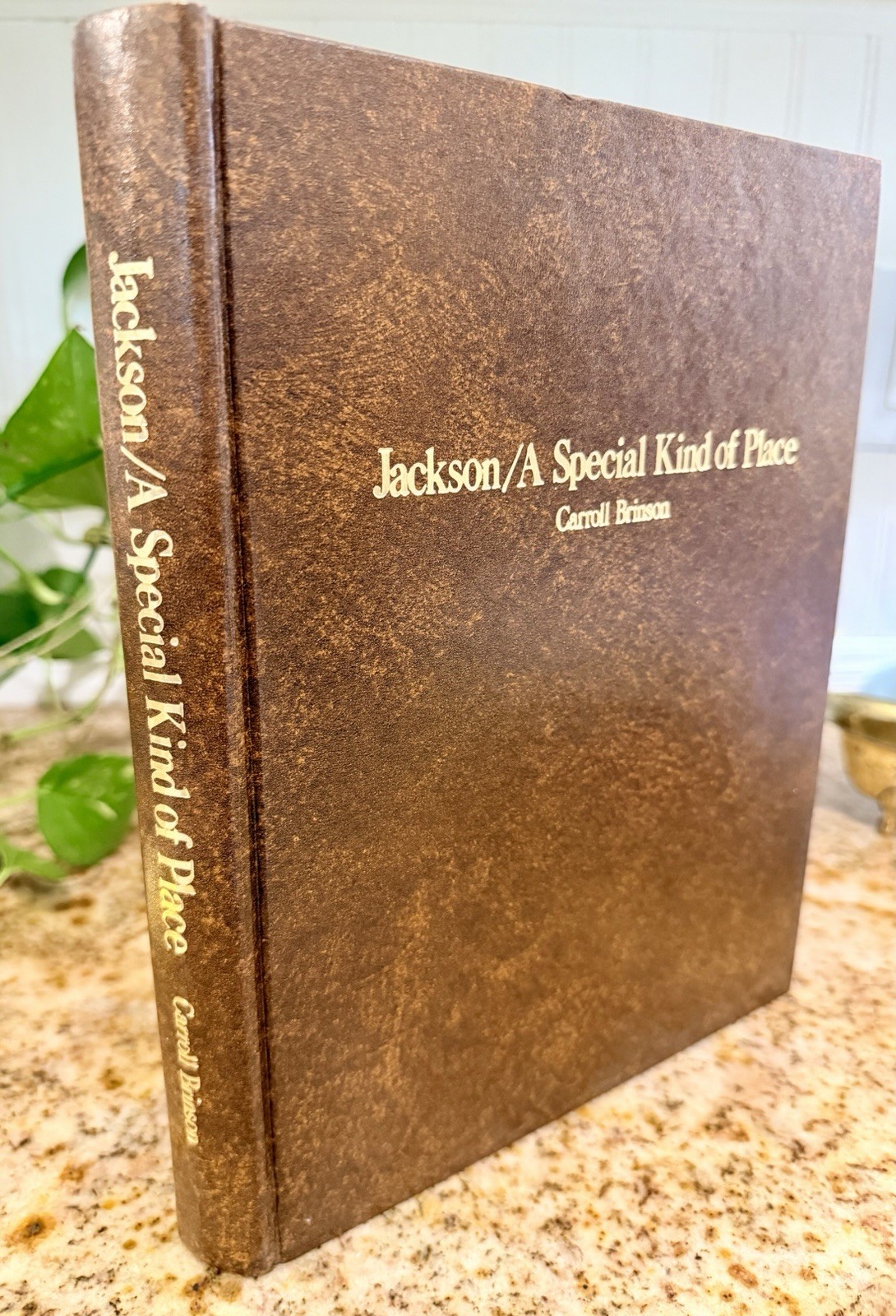 Vintage 1977 SIGNED Jackson Mississippi Book Carroll Brinson First Edition
