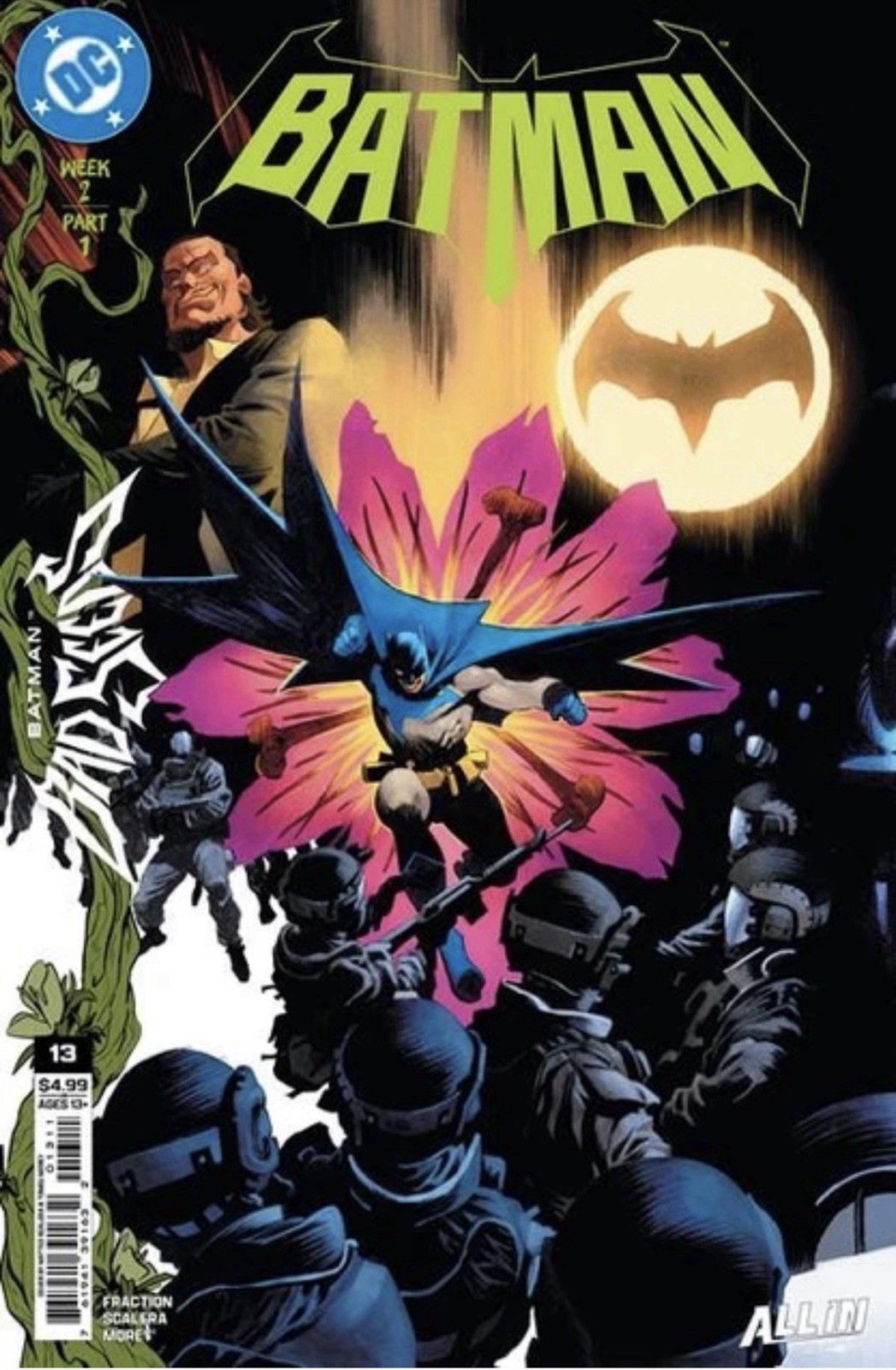 BATMAN #13 NM CVR A MATTEO SCALERA (BATMAN BAD SEEDS) 9/2/26 DC COMICS BATMAN #13 NM CVR A MATTEO SCALERA (BATMAN BAD SEEDS) 9/2/26 DC COMICS