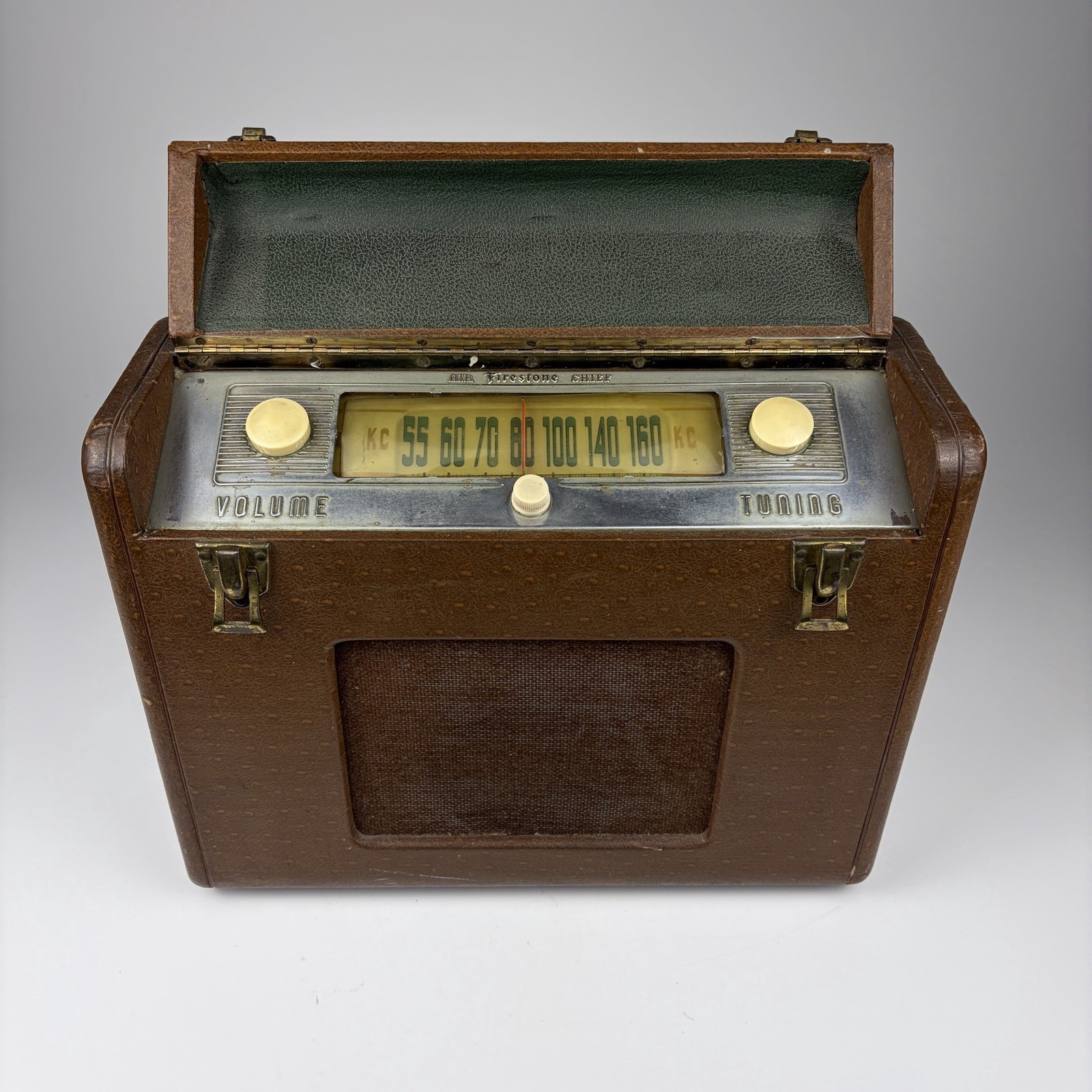 Rare Antique/Vintage 1940s Air Chief Firestone Tube Radio Model# 4-C-6 Untested Rare Antique/Vintage 1940s Air Chief Firestone Tube Radio Model# 4-C-6 Untested