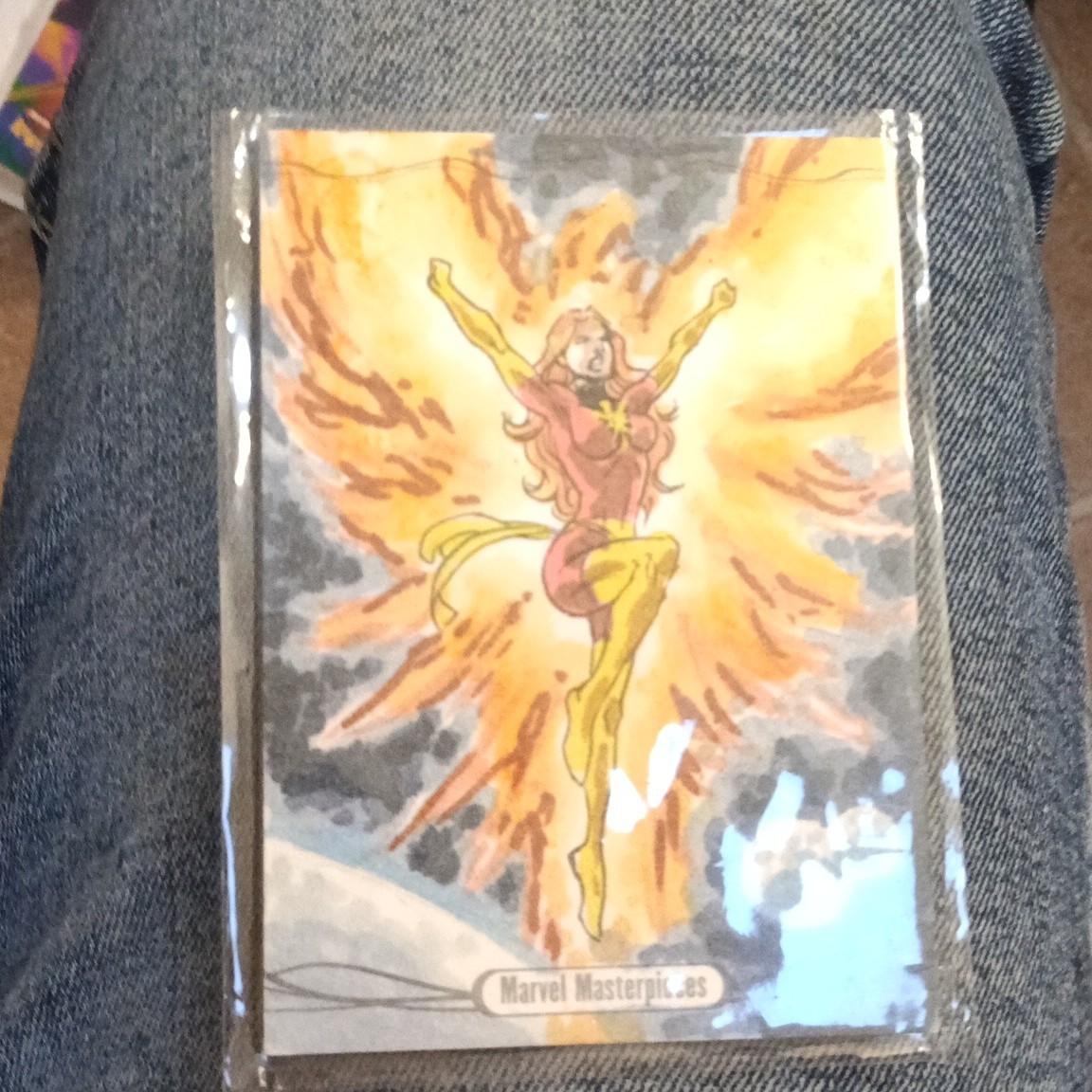 2016 Marvel Masterpieces 1/1 Original Sketch Card Phoenix Jean Grey 2016 Marvel Masterpieces 1/1 Original Sketch Card Phoenix Jean Grey
