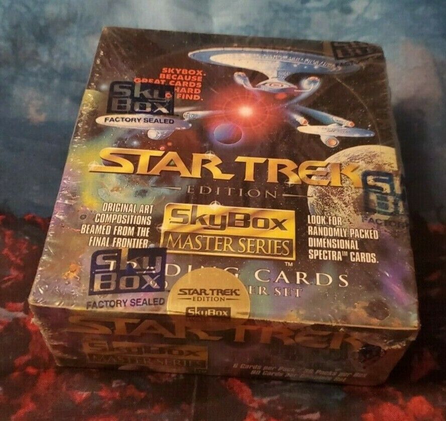Star Trek Skybox Master Series Trading Cards in Original Plastic