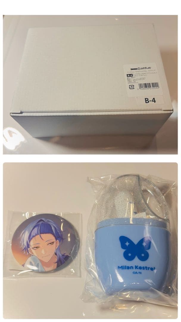 NIJISANJI DMM Scratch Milan Kestrel Can Badge Mug Cup Toothbrush NIJISANJI DMM Scratch Milan Kestrel Can Badge Mug Cup Toothbrush