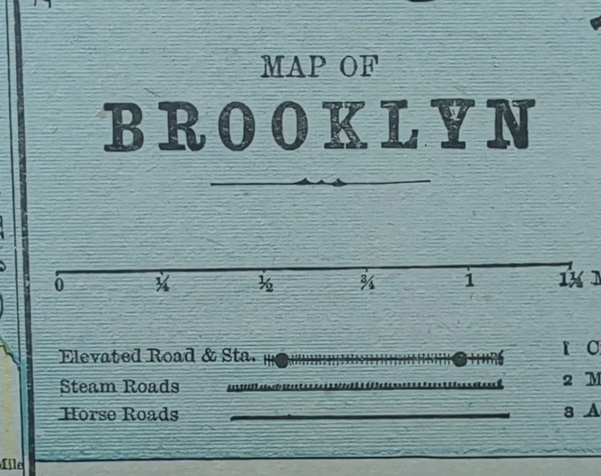 Vintage 1891 BROOKLYN NEW YORK Map 13"x10" ~ Old Antique Original FLATBUSH Vintage 1891 BROOKLYN NEW YORK Map 13"x10" ~ Old Antique Original FLATBUSH