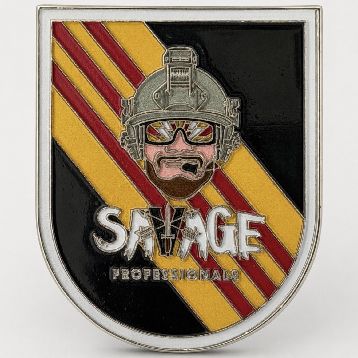 5th Special Forces Group 3rd BN C Co Savage Professionals ODA Challenge Coin 5th Special Forces Group 3rd BN C Co Savage Professionals ODA Challenge Coin