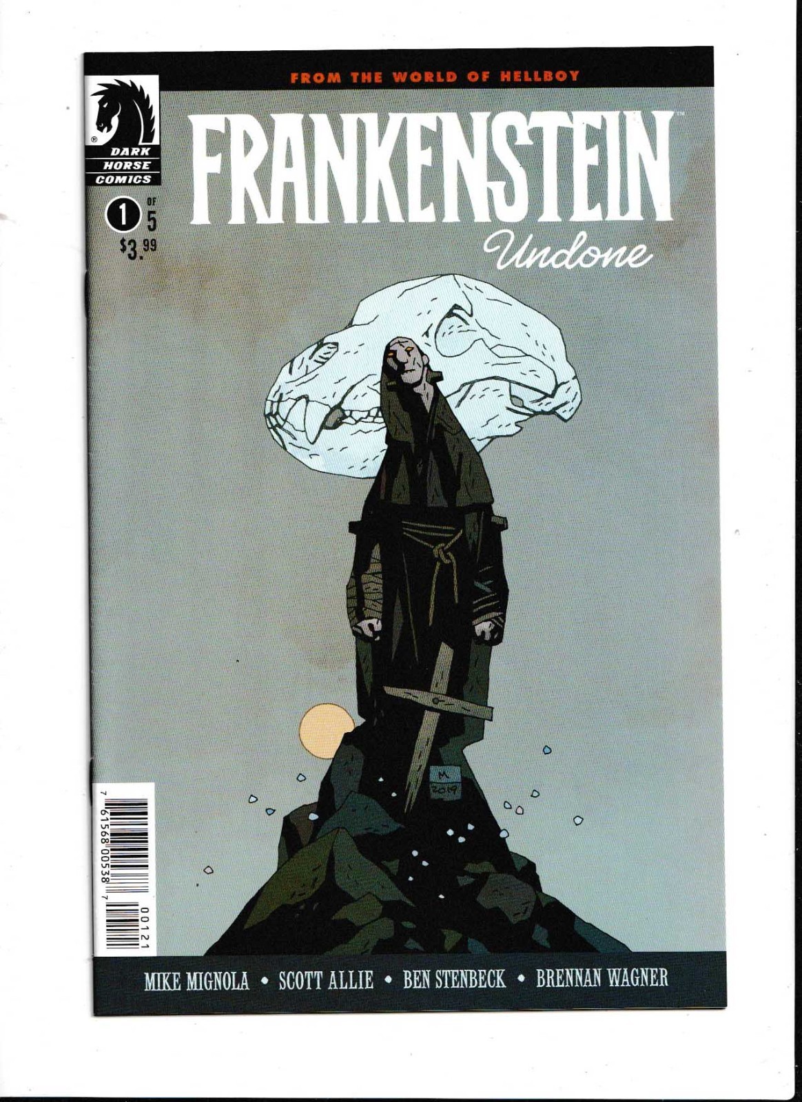 Frankenstein Undone #1 (2020)  Rare Mike Mignola Variant  / Dark Horse Comics