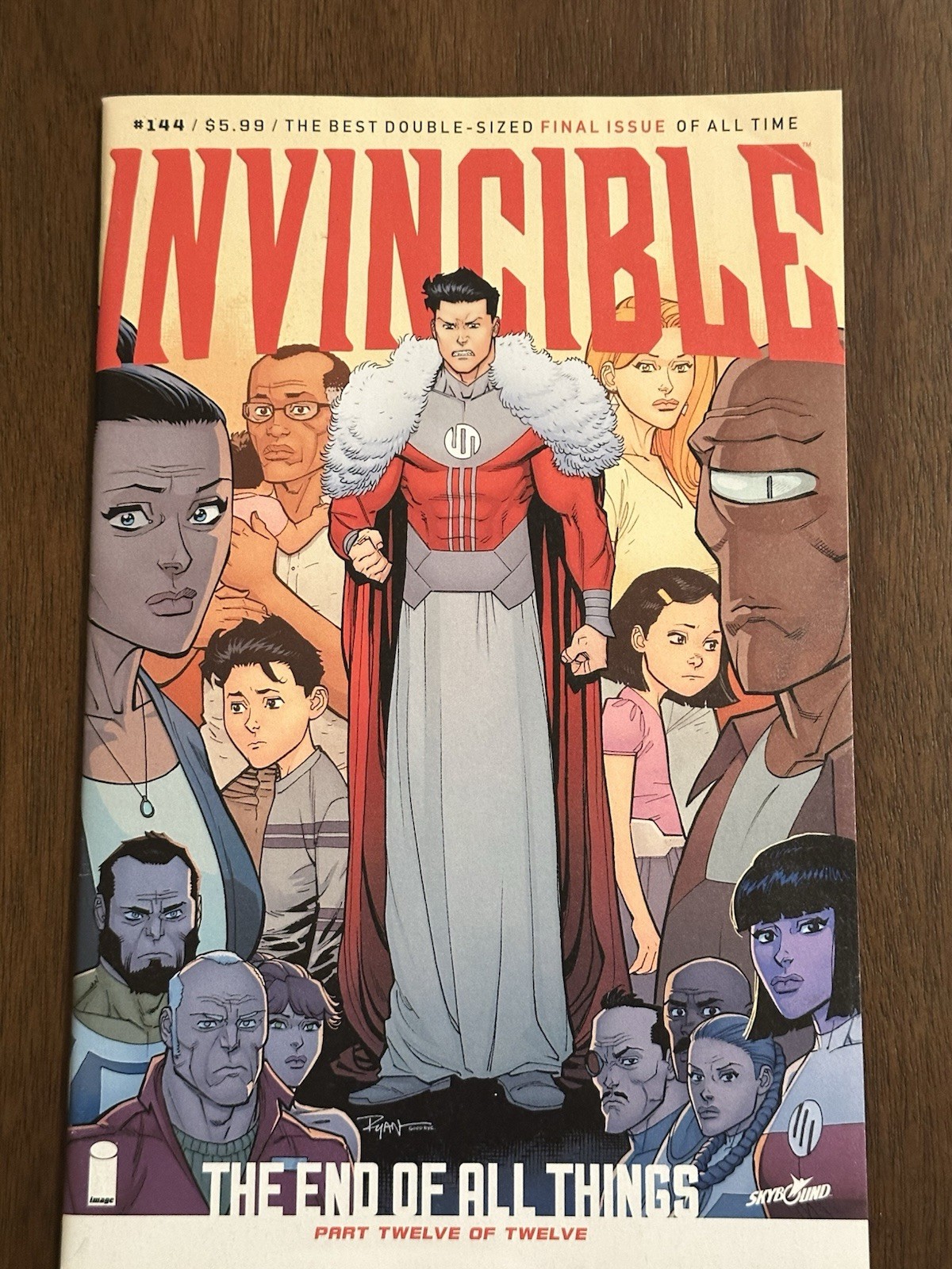 Invincible #144 Final Issue Cover A Image Comics Tons of First Appearances NM Invincible #144 Final Issue Cover A Image Comics Tons of First Appearances NM
