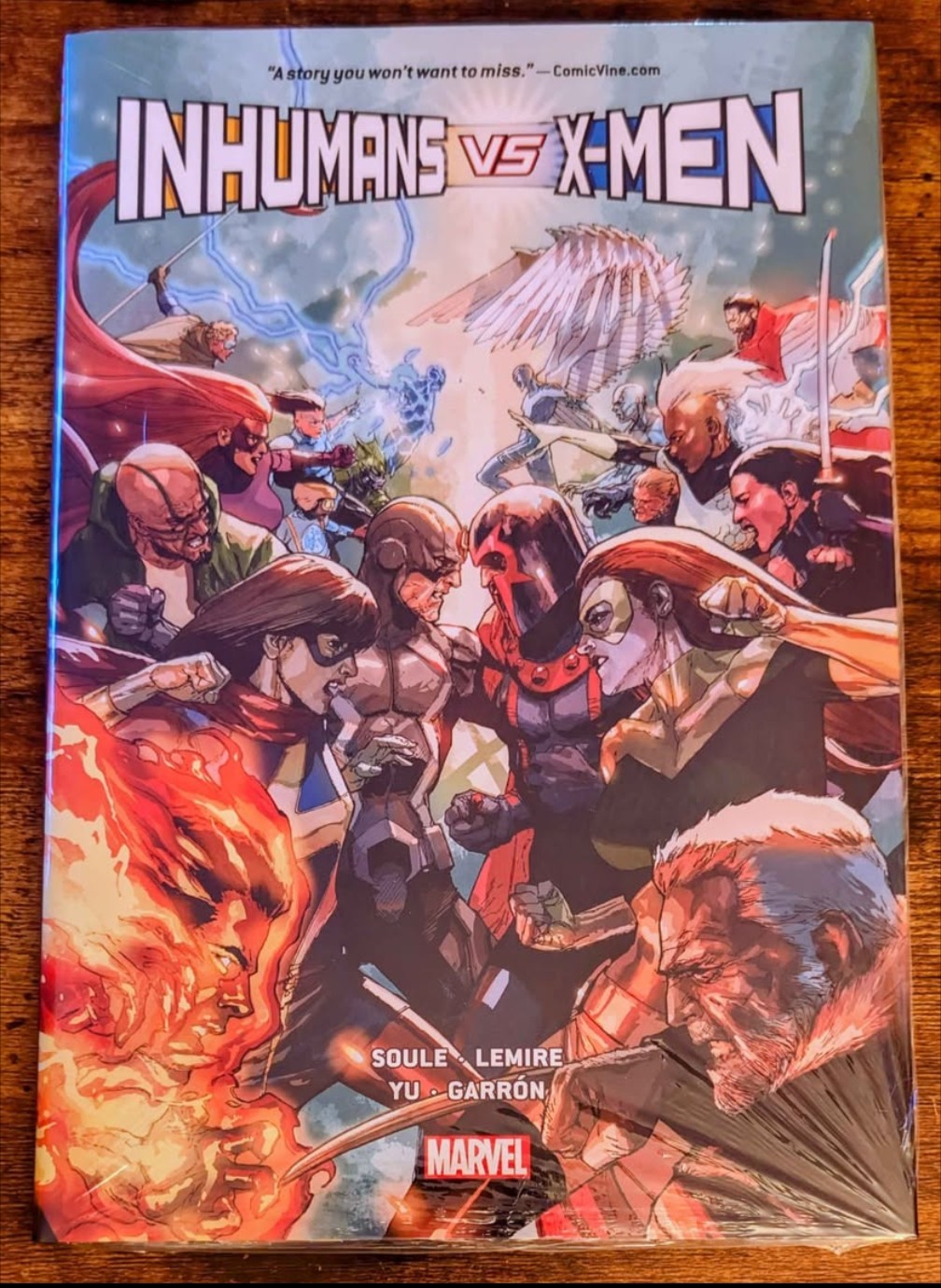 Inhumans vs X-Men by Jeff Lemire, MARVEL (2017, Hardcover) BRAND NEW & SEALED Inhumans vs X-Men by Jeff Lemire, MARVEL (2017, Hardcover) BRAND NEW & SEALED