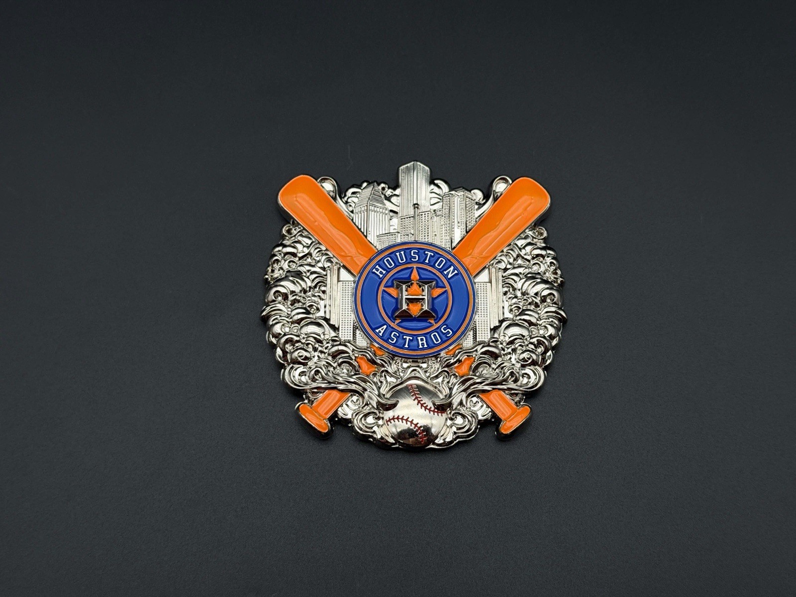 Houston Astros Limited Edition 3 Challenge Coins. Serialized. 25 Sets Made Houston Astros Limited Edition 3 Challenge Coins. Serialized. 25 Sets Made