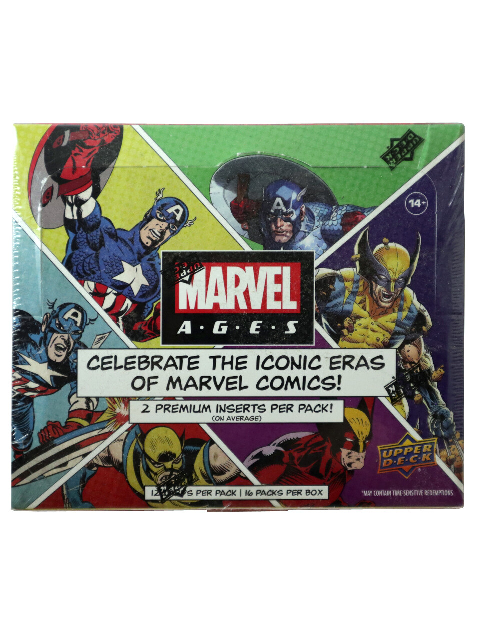 2020 Upper Deck Marvel Ages Trading Cards Sealed Hobby Box 2020 Upper Deck Marvel Ages Trading Cards Sealed Hobby Box