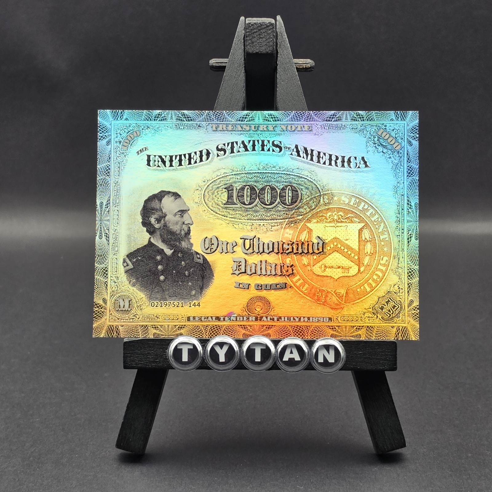 2025 Cardsmiths Currency Series 5 DSHF 1890 $1000 Treasury Watermelon Note 2025 Cardsmiths Currency Series 5 DSHF 1890 $1000 Treasury Watermelon Note
