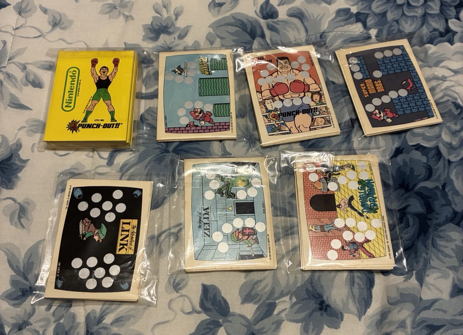 1989 Topps nintendo trading cards Complete Set Plus Sticker Set Zelda Rookie Rc 1989 Topps nintendo trading cards Complete Set Plus Sticker Set Zelda Rookie Rc