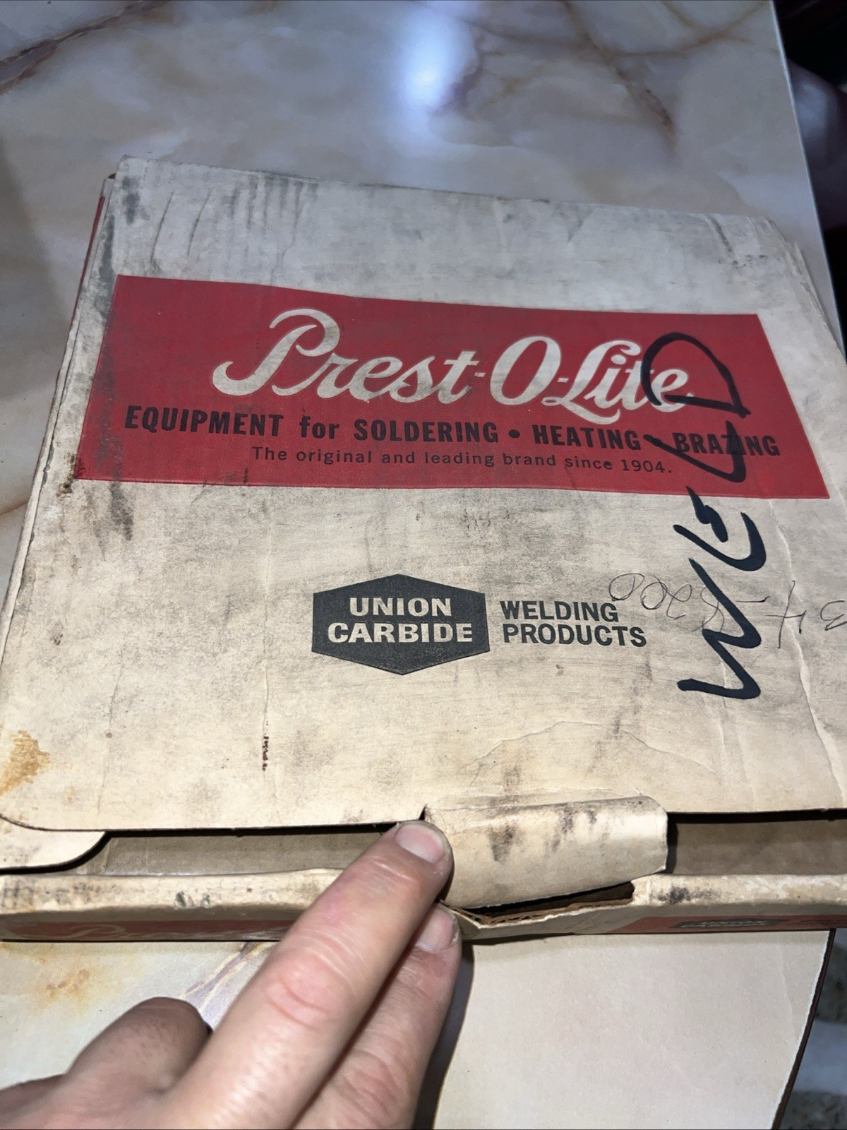 Vintage Prest-O-Lite Torch Kit – Original Box Vintage Prest-O-Lite Torch Kit – Original Box