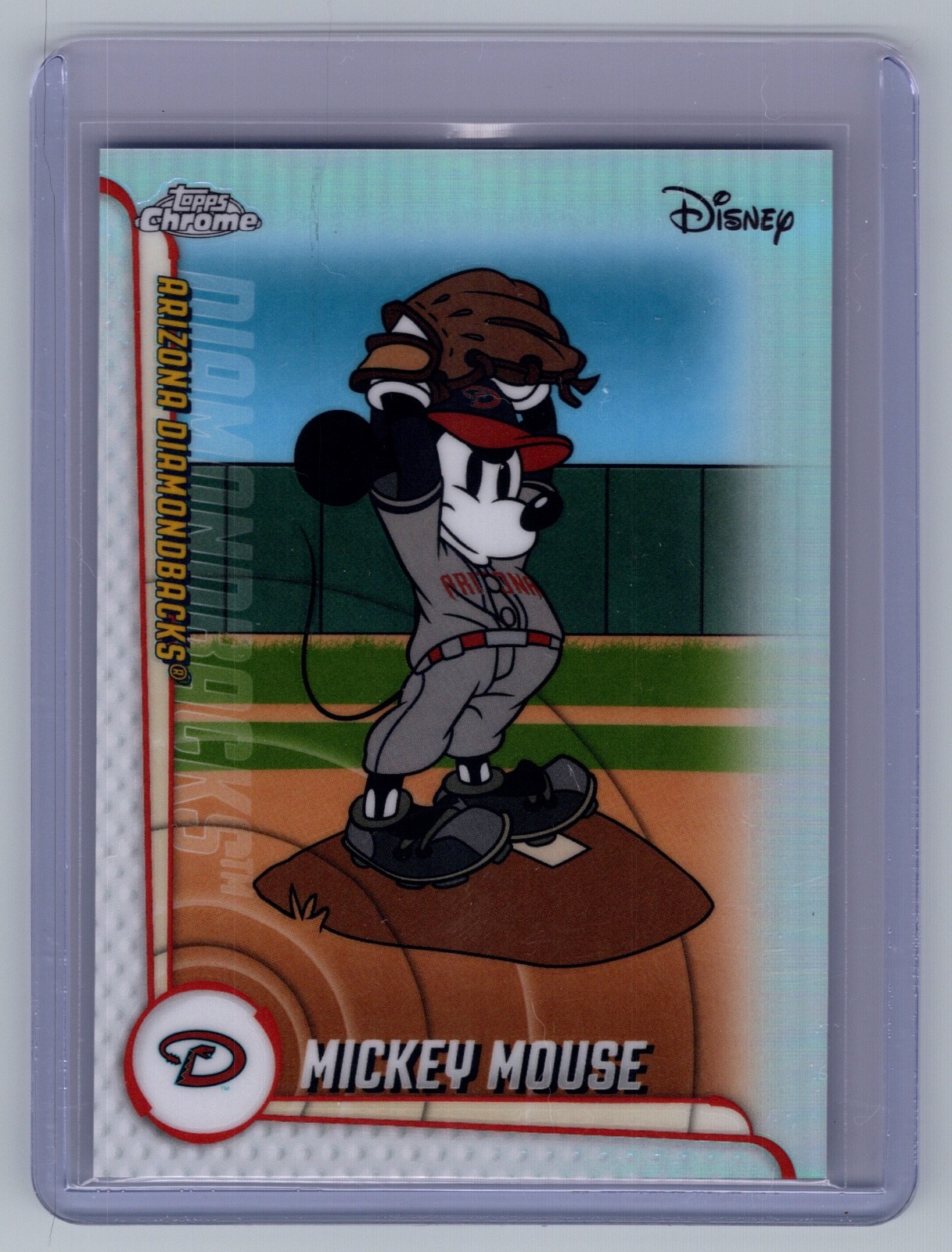 2025 Topps Chrome Disney Mickey and Friends Mickey Mouse Arizona Diamondbacks 2025 Topps Chrome Disney Mickey and Friends Mickey Mouse Arizona Diamondbacks