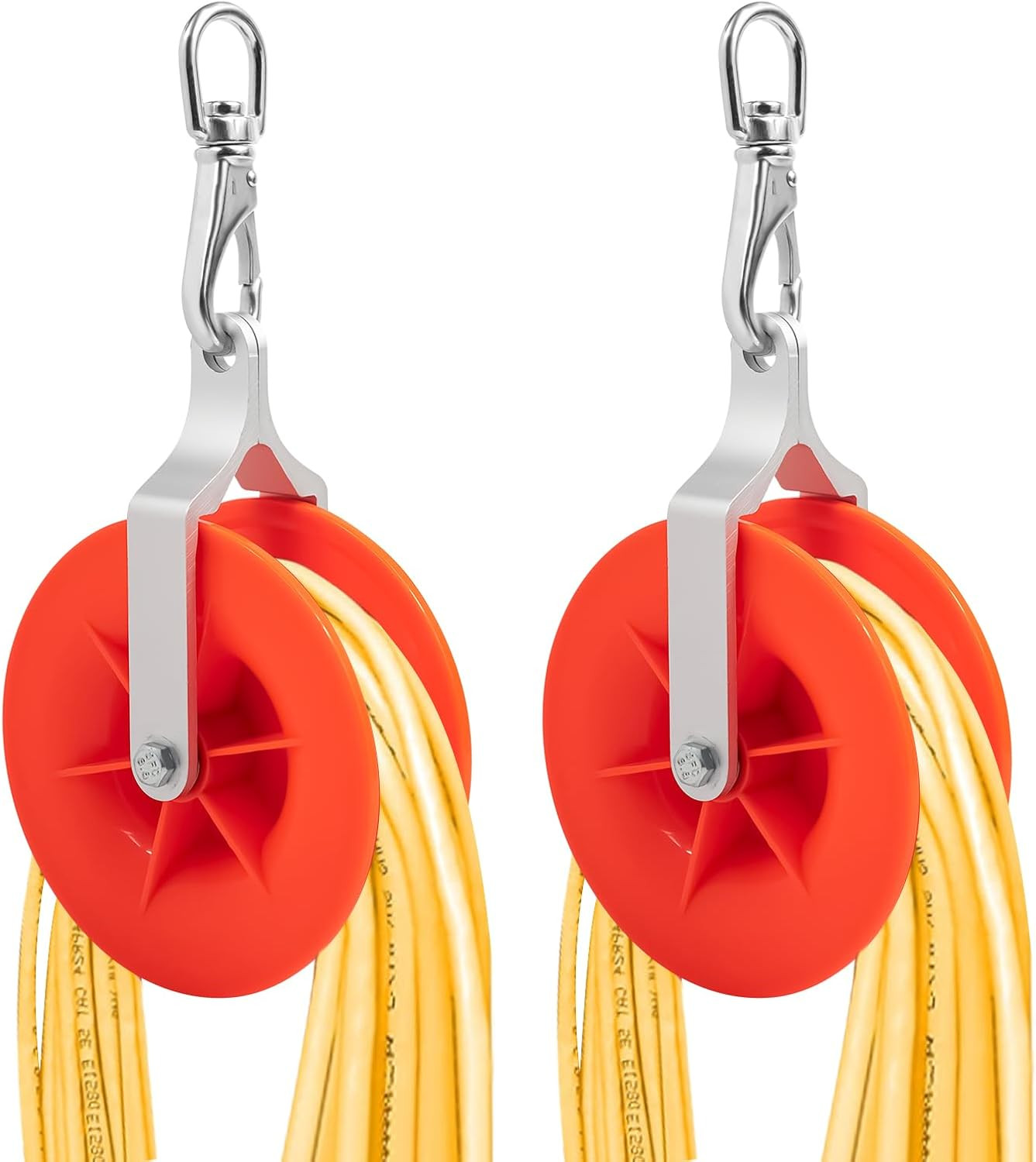 Cable Pulley - Low Voltage, Network Cable Installation Pulley, Wire Pulling Tool Cable Pulley - Low Voltage, Network Cable Installation Pulley, Wire Pulling Tool