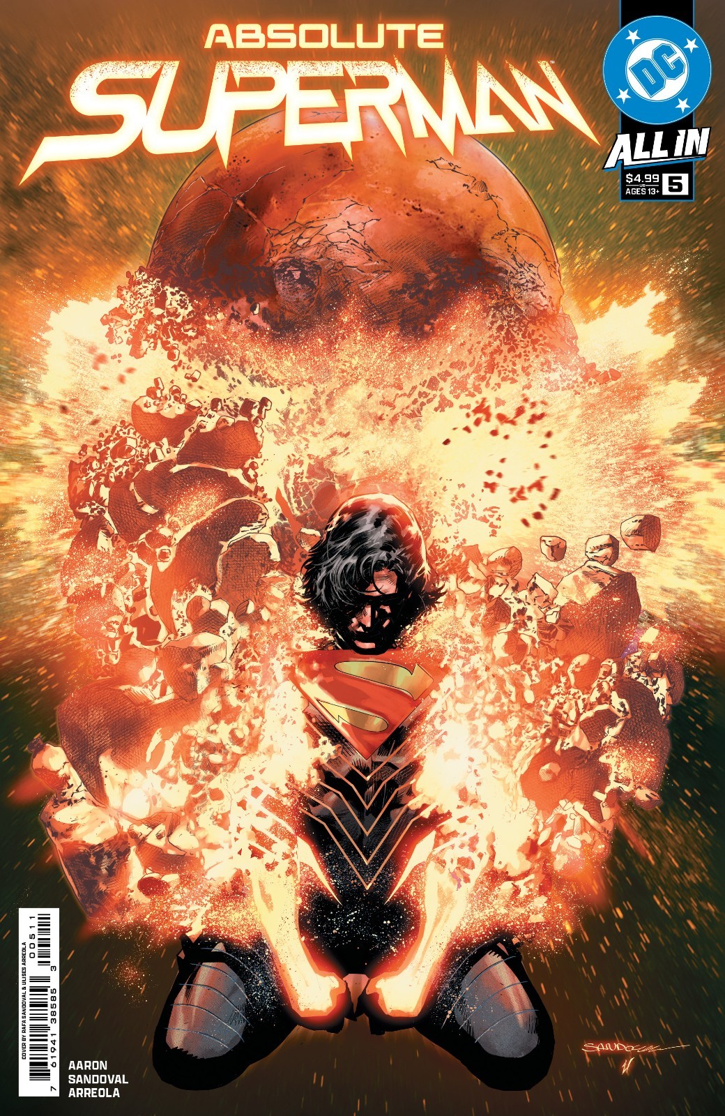 Absolute Superman #5 Cover A Rafa Sandoval First Printing Absolute Superman #5 Cover A Rafa Sandoval First Printing