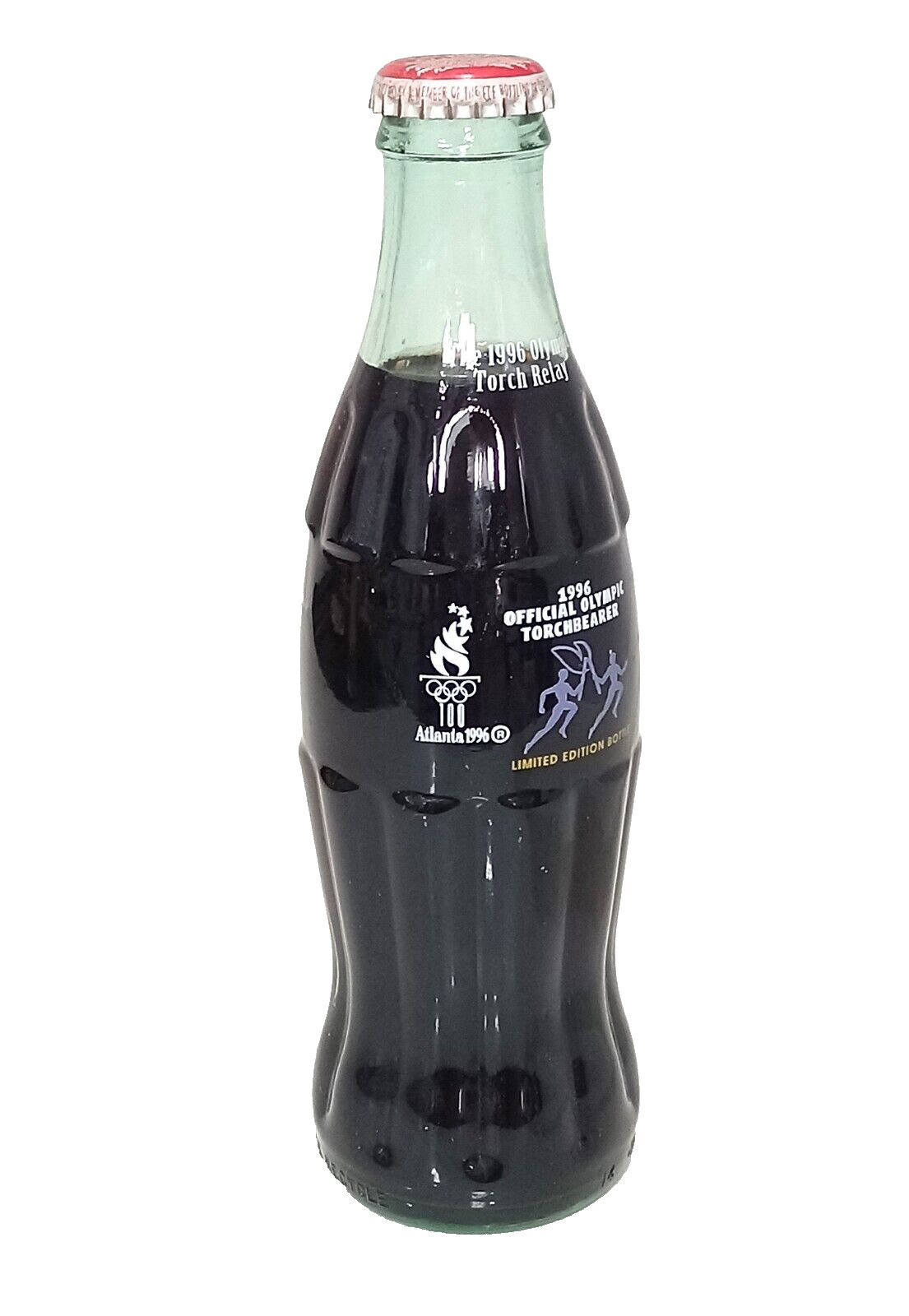 Vintage 1996 COCA-COLA Olympic Games ATLANTA Bottle w/CAP COLLECTIBLE, NO DRINK Vintage 1996 COCA-COLA Olympic Games ATLANTA Bottle w/CAP COLLECTIBLE, NO DRINK