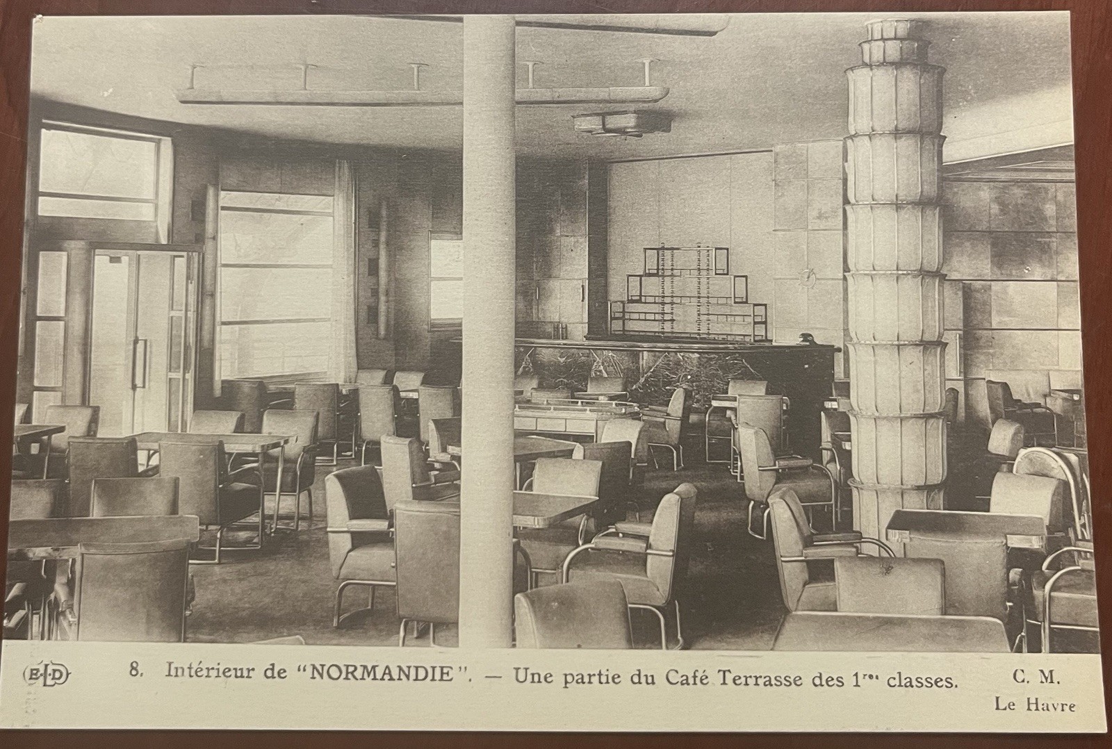 Interior Postcards of The Normandie Interior Postcards of The Normandie