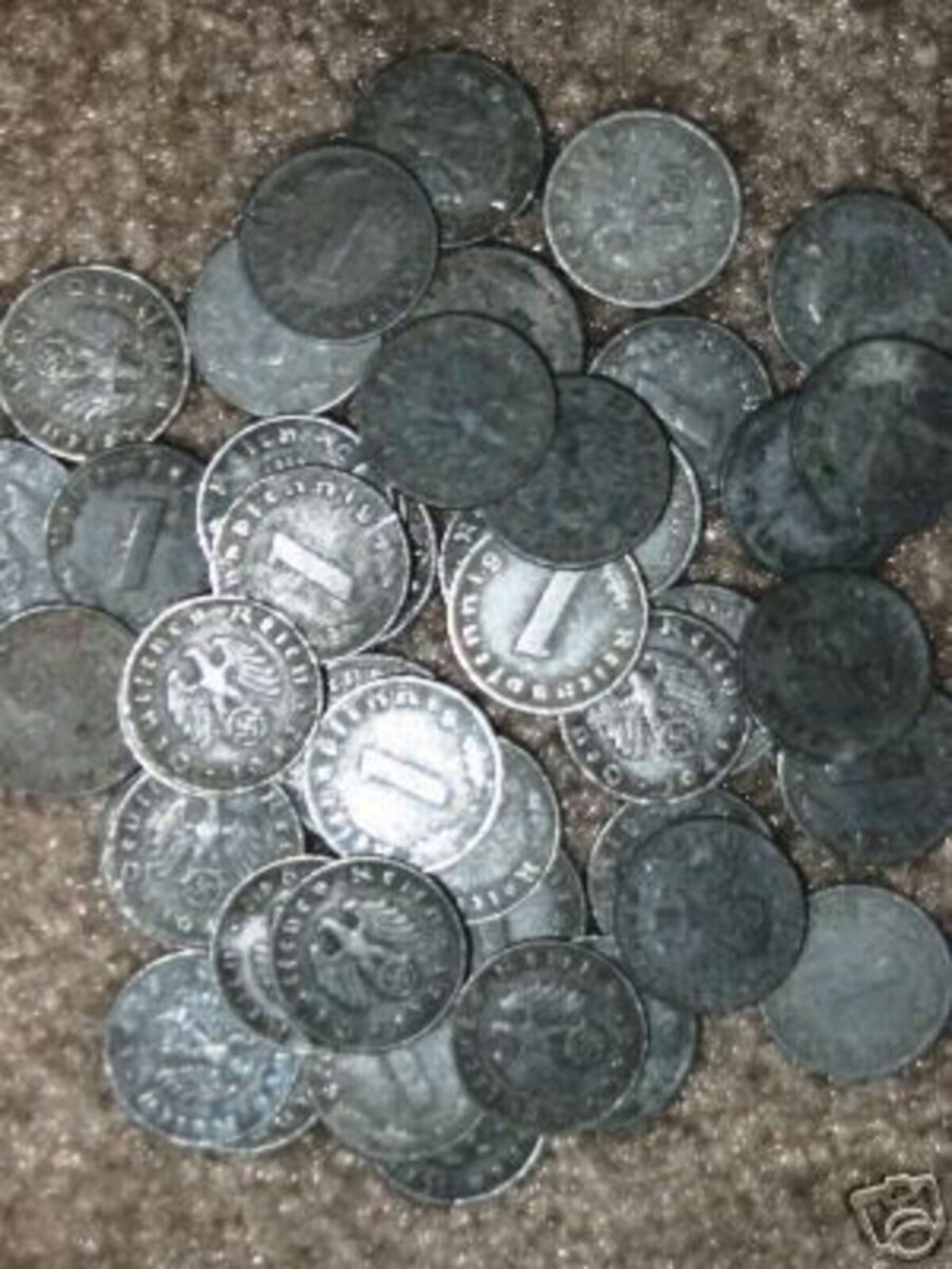 Rare Old Original WWII Germany War Coin Vintage German Collection Reichspfennig Rare Old Original WWII Germany War Coin Vintage German Collection Reichspfennig