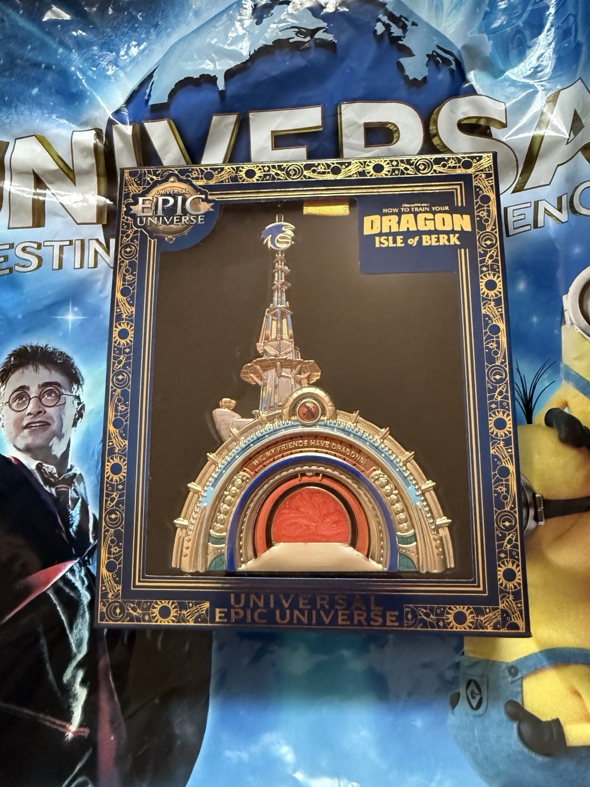 NEW Universal Epic Universe Isle Of Berk One Year Anniversary Limited Portal Pin NEW Universal Epic Universe Isle Of Berk One Year Anniversary Limited Portal Pin