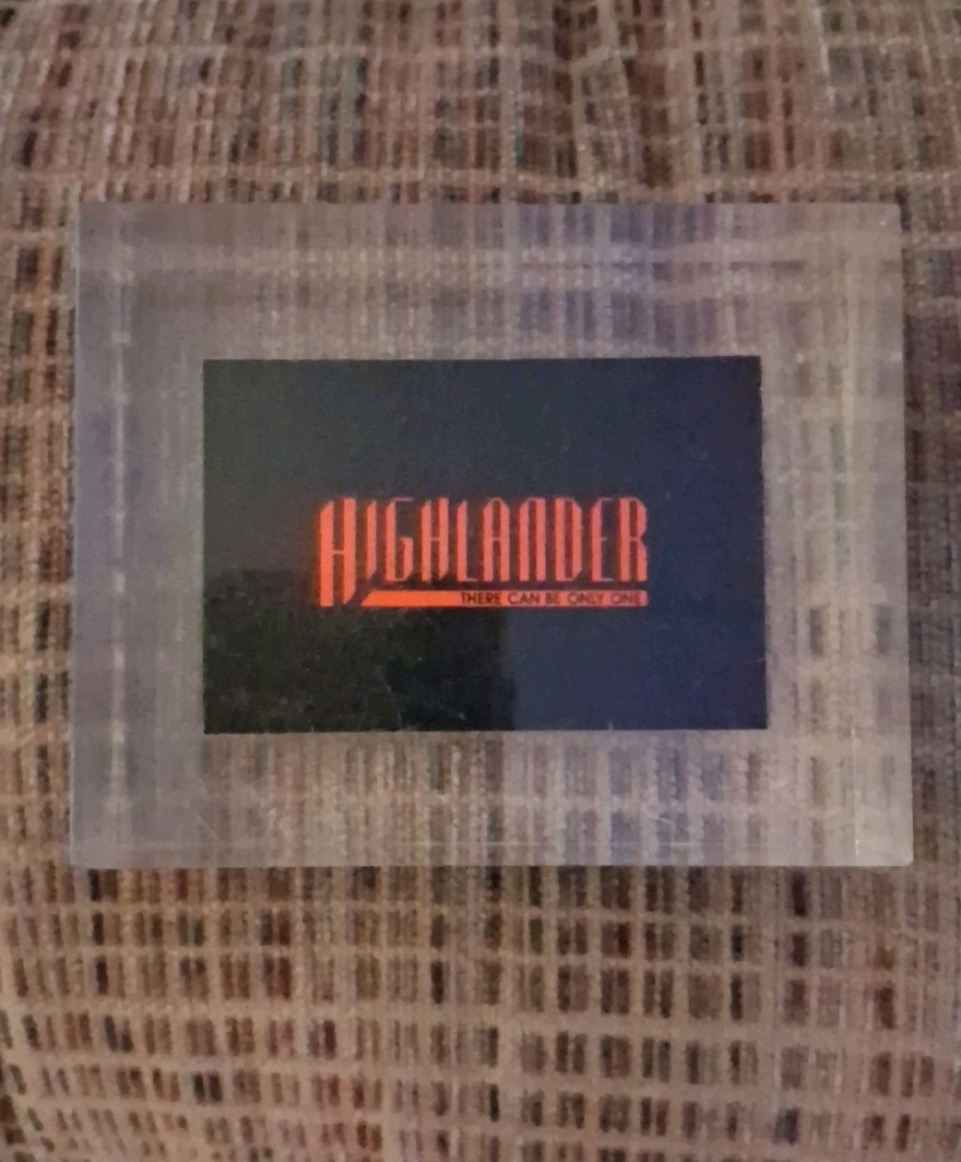 Highlander TV COMIC SERIES COLLECTORS ITEM SUPER RARE Highlander TV COMIC SERIES COLLECTORS ITEM SUPER RARE