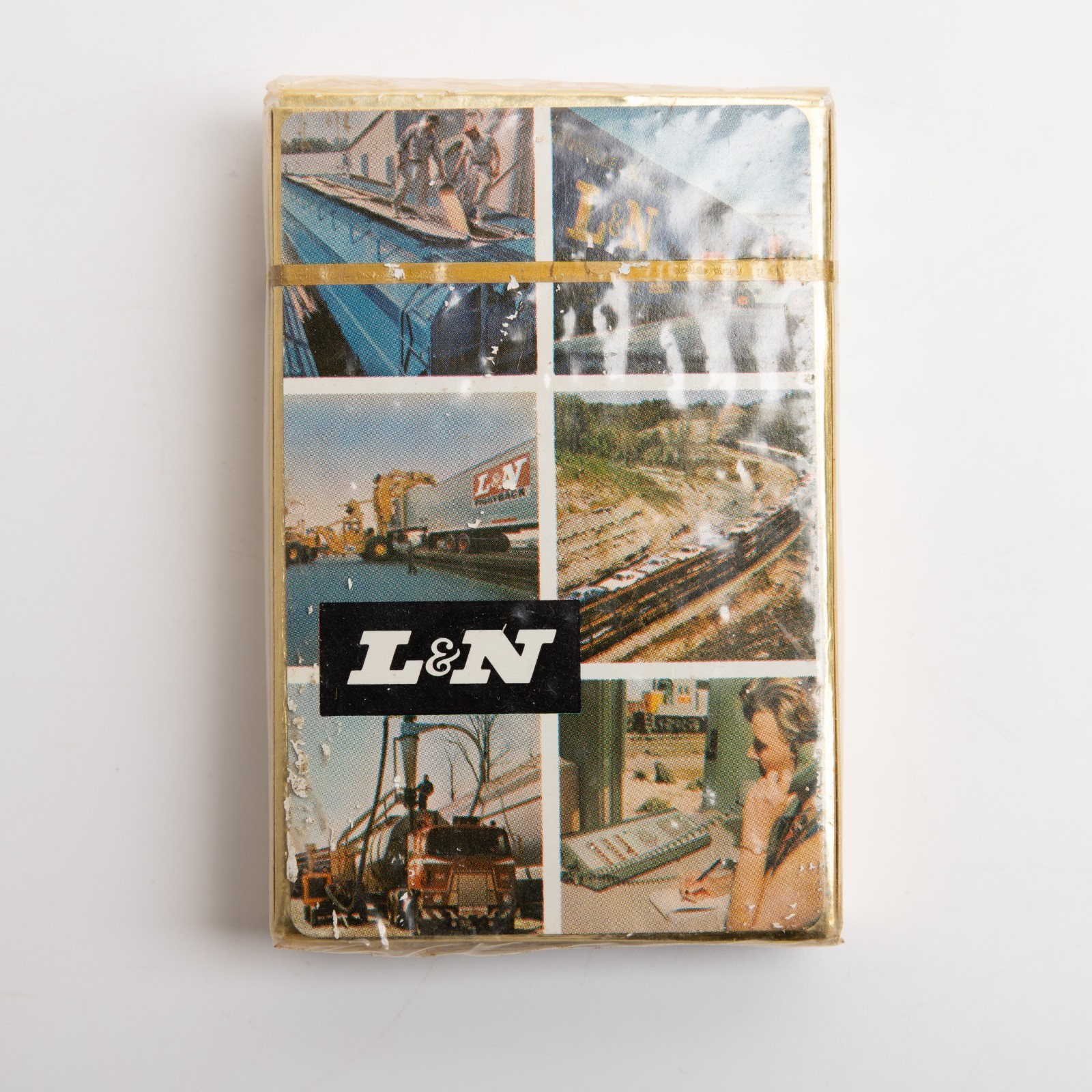 Vintage L&N Railroad Locomotive Playing Cards Sealed Vintage L&N Railroad Locomotive Playing Cards Sealed