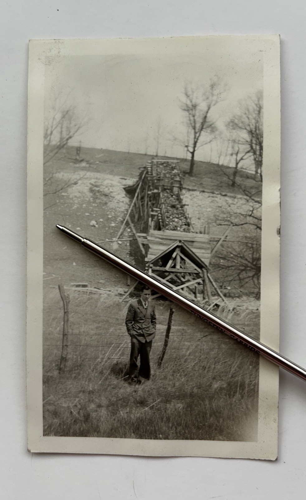Vintage 1939 A Small Coal Mine in Southern Ohio Original Photo