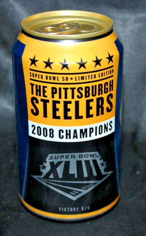 BUD LIGHT (NFL) - 2015 - 2008 Champions Pittsburgh Steelers - Super Bowl XLIII BUD LIGHT (NFL) - 2015 - 2008 Champions Pittsburgh Steelers - Super Bowl XLIII