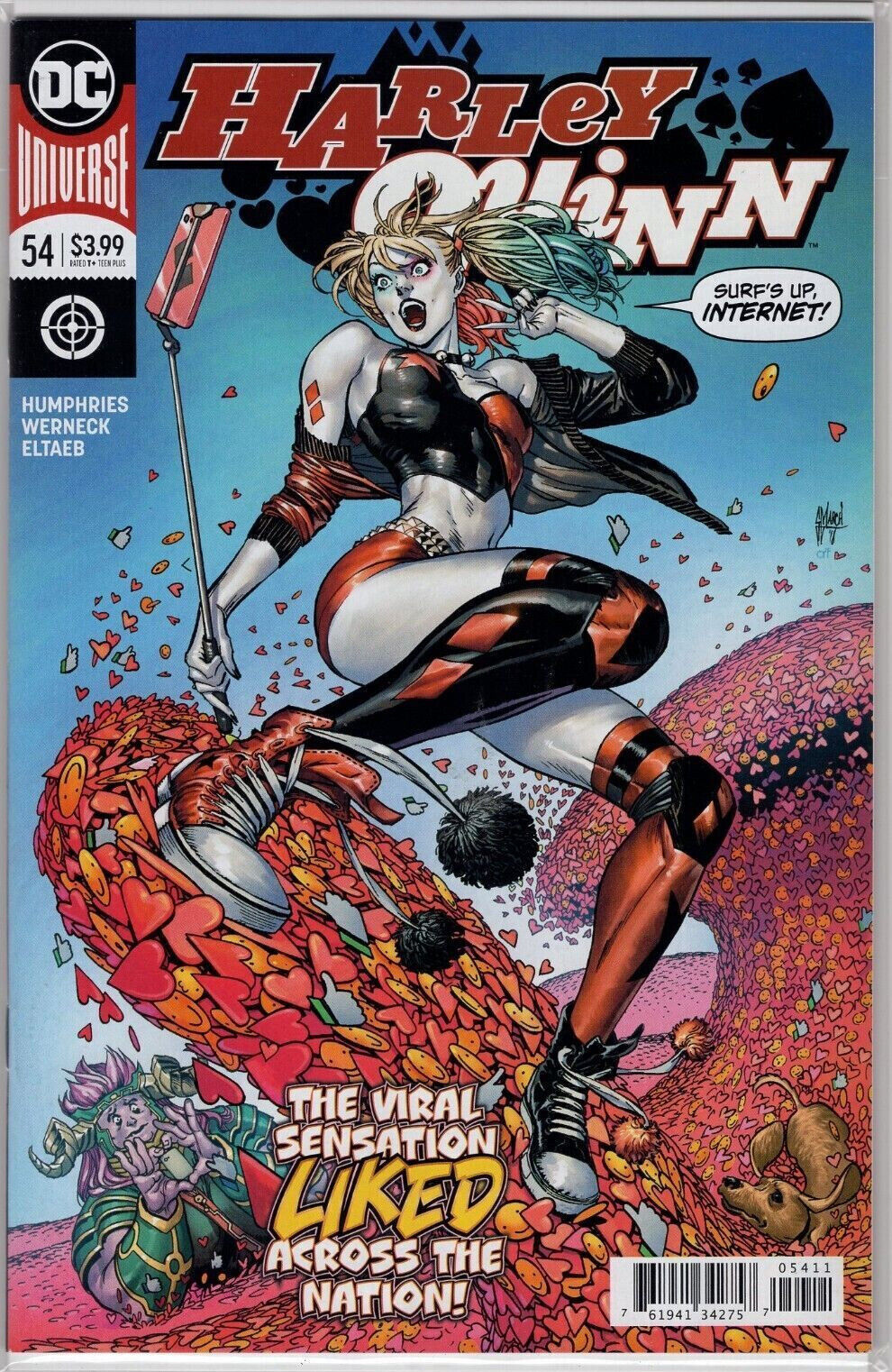 HARLEY QUINN #54 DC COMICS 2018 50 cents combined shipping