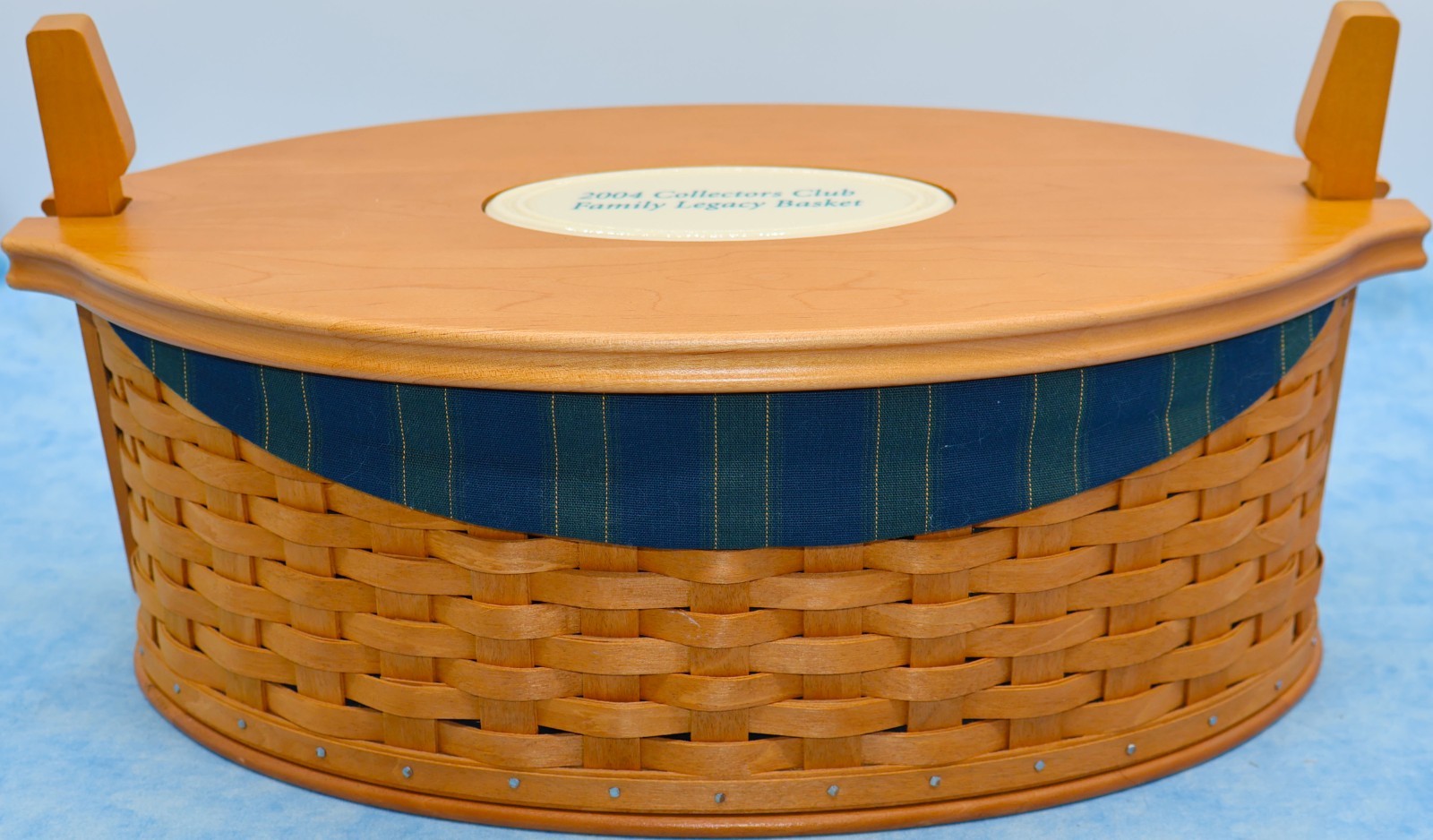 Longaberger 2004 Collectors Club Family Legacy Basket Complete Set Longaberger 2004 Collectors Club Family Legacy Basket Complete Set