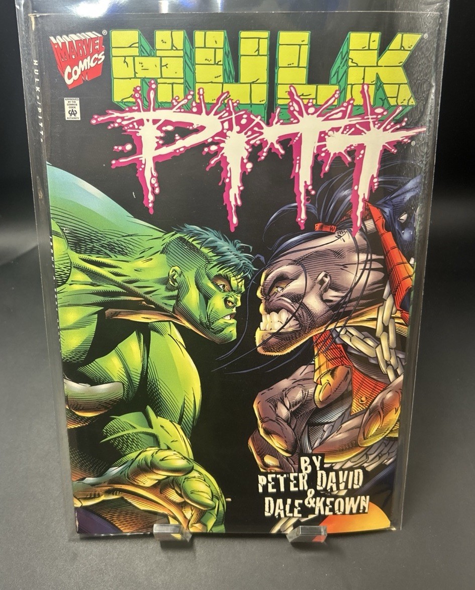 Hulk Pitt One Shot, Peter David And Dale Keown 1996 Marvel Fine / Very Fine