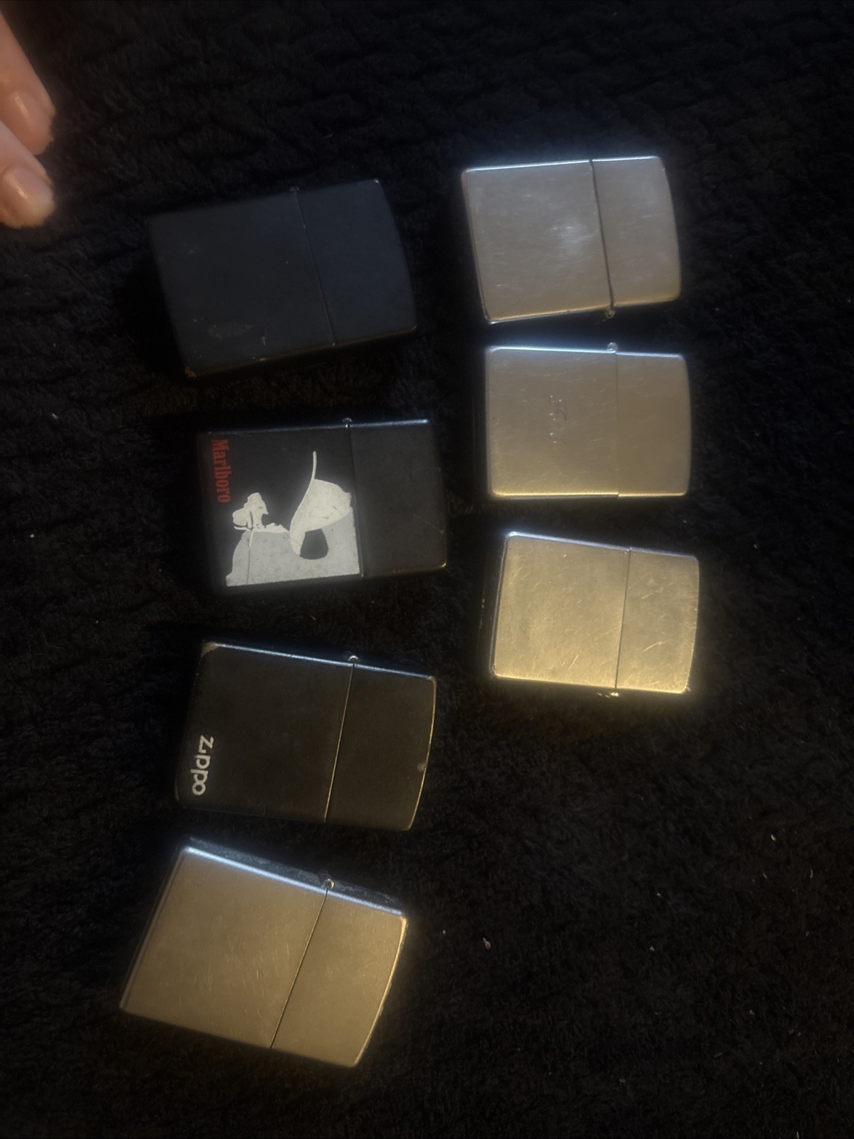 Lot Of Rare Zippos Lot Of Rare Zippos