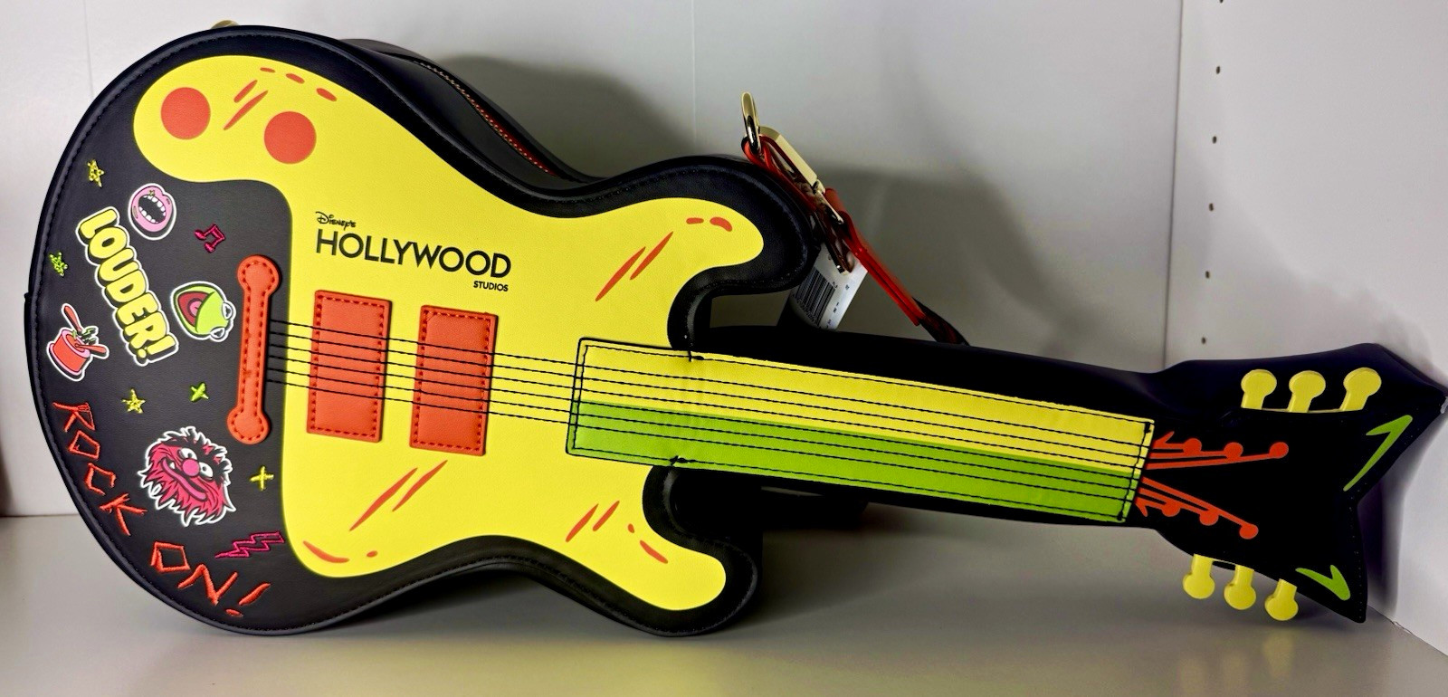 Disney Parks 2026 Muppets Rock and Roller Coaster Guitar  Loungefly new rare