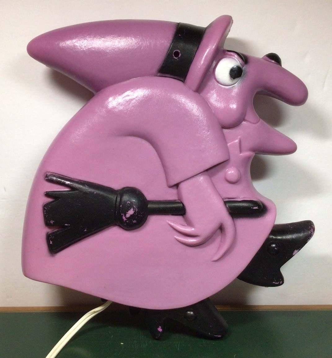 Rare Vintage Halloween Purple Wanda Witch Blow Mold Light Decoration Noma Works Rare Vintage Halloween Purple Wanda Witch Blow Mold Light Decoration Noma Works